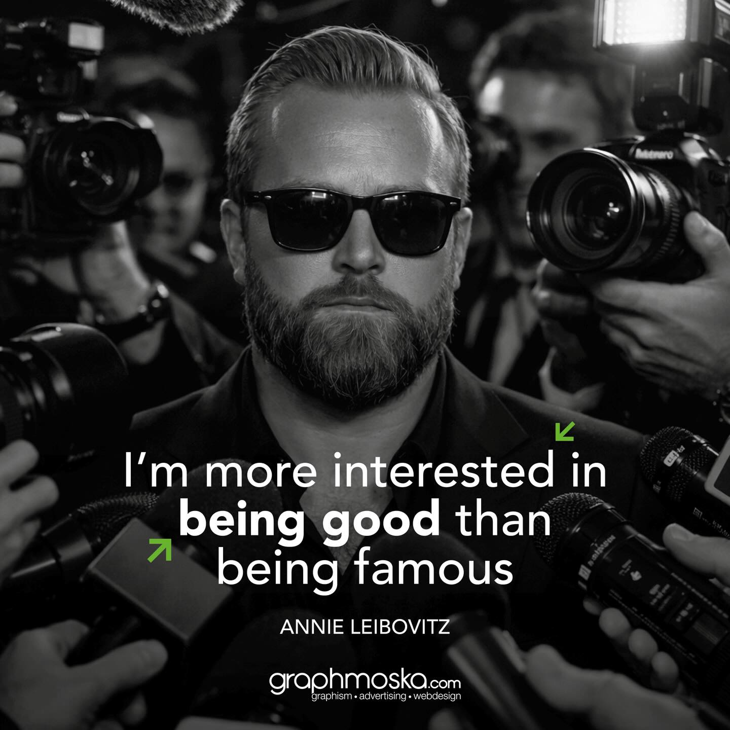 Être célèbre c’est bien, être bon c’est mieux #graphmoska