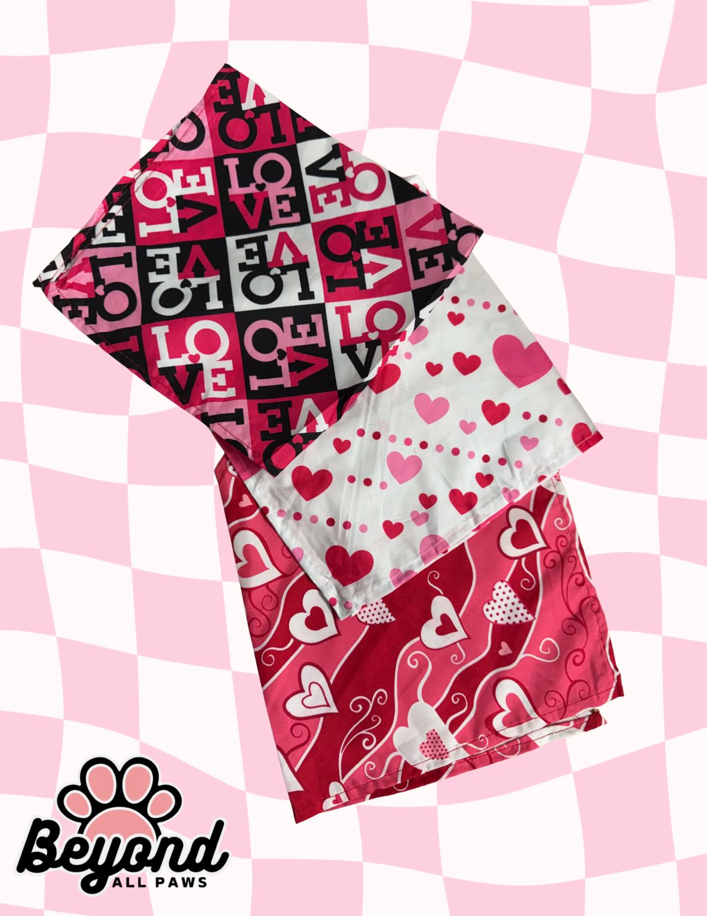 Valentines bandanas are here! Get your pups ready for it with a FREE bandana with any bath or haircut 💘
Contact us to book
385-367-3680
www.beyondallpaws.com
3489 Riverdale Road, Ogden, UT 84405
#doggrooming #utah #ogdenutah #dog #valentinesday