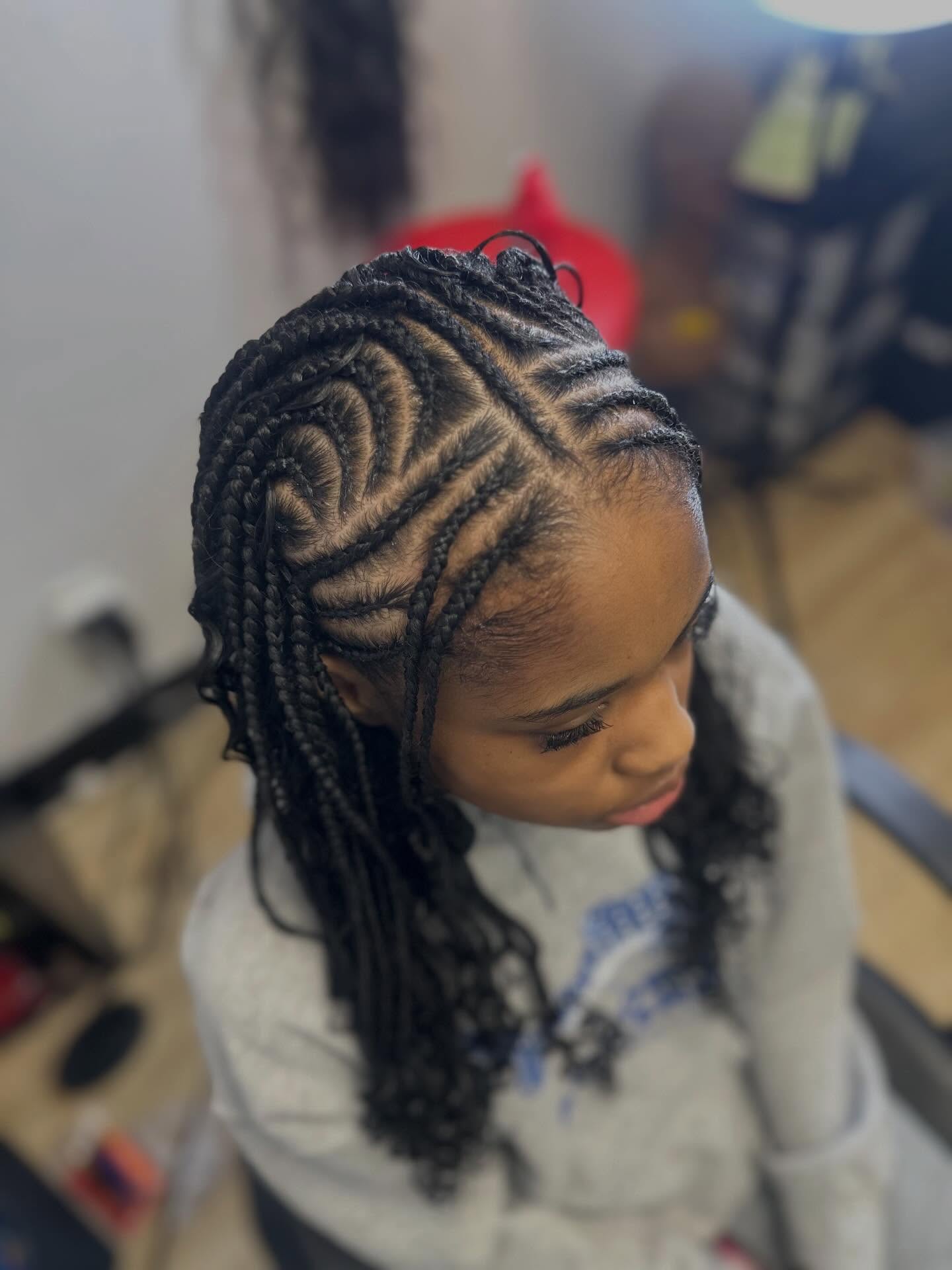 Idk what to call this style but it’s cute lol , we just going to say Tribal boho knotless ! #bohoknotlessbraids #explorepage✨ #mariettabraider #mariettasquare #knotlessbraidsmarietta