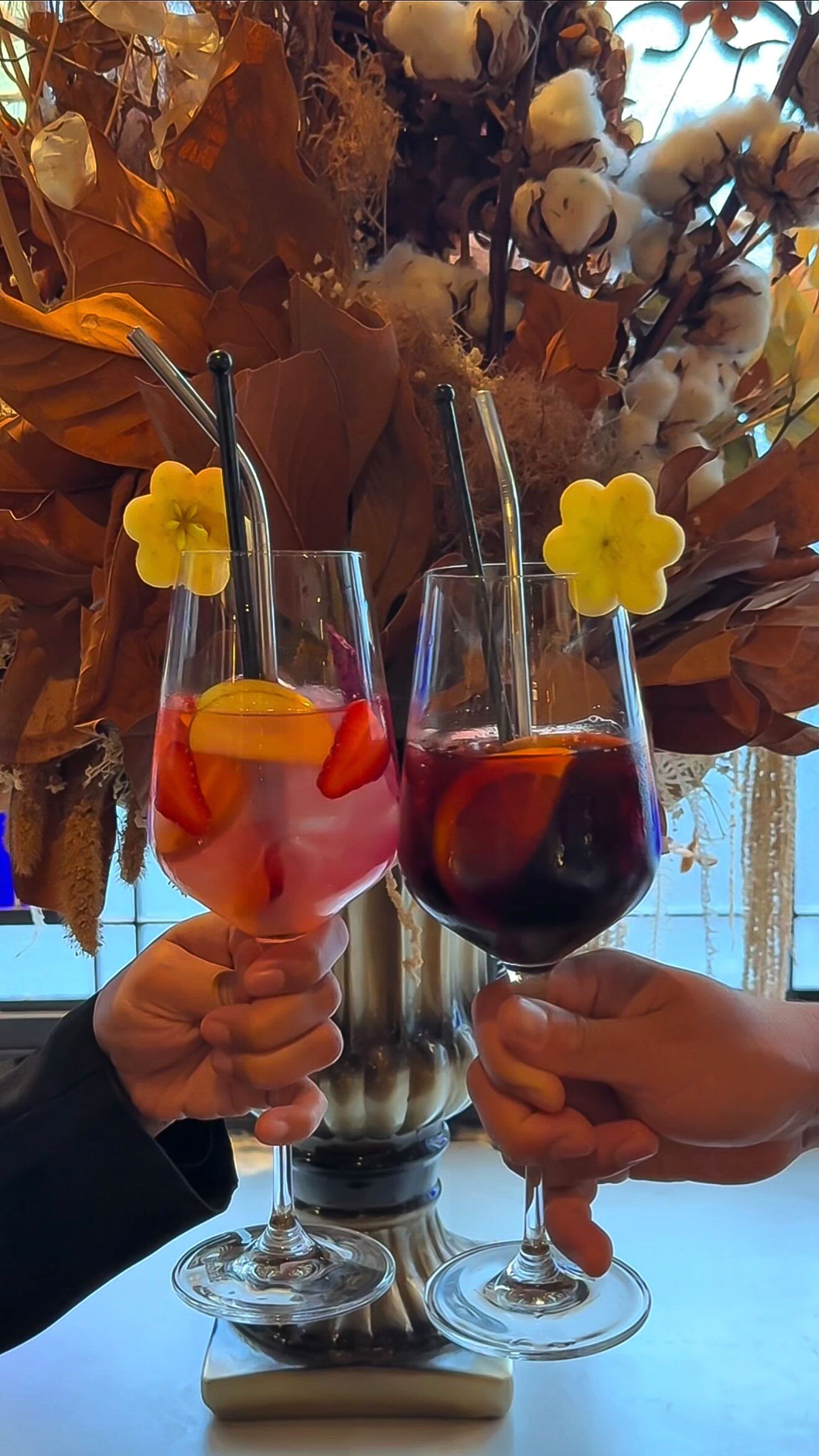 Wine or sangria, we’re ready to pour. Getting that potential date to say “yes” is on you.
Reserve a table for date night through the link in our bio.