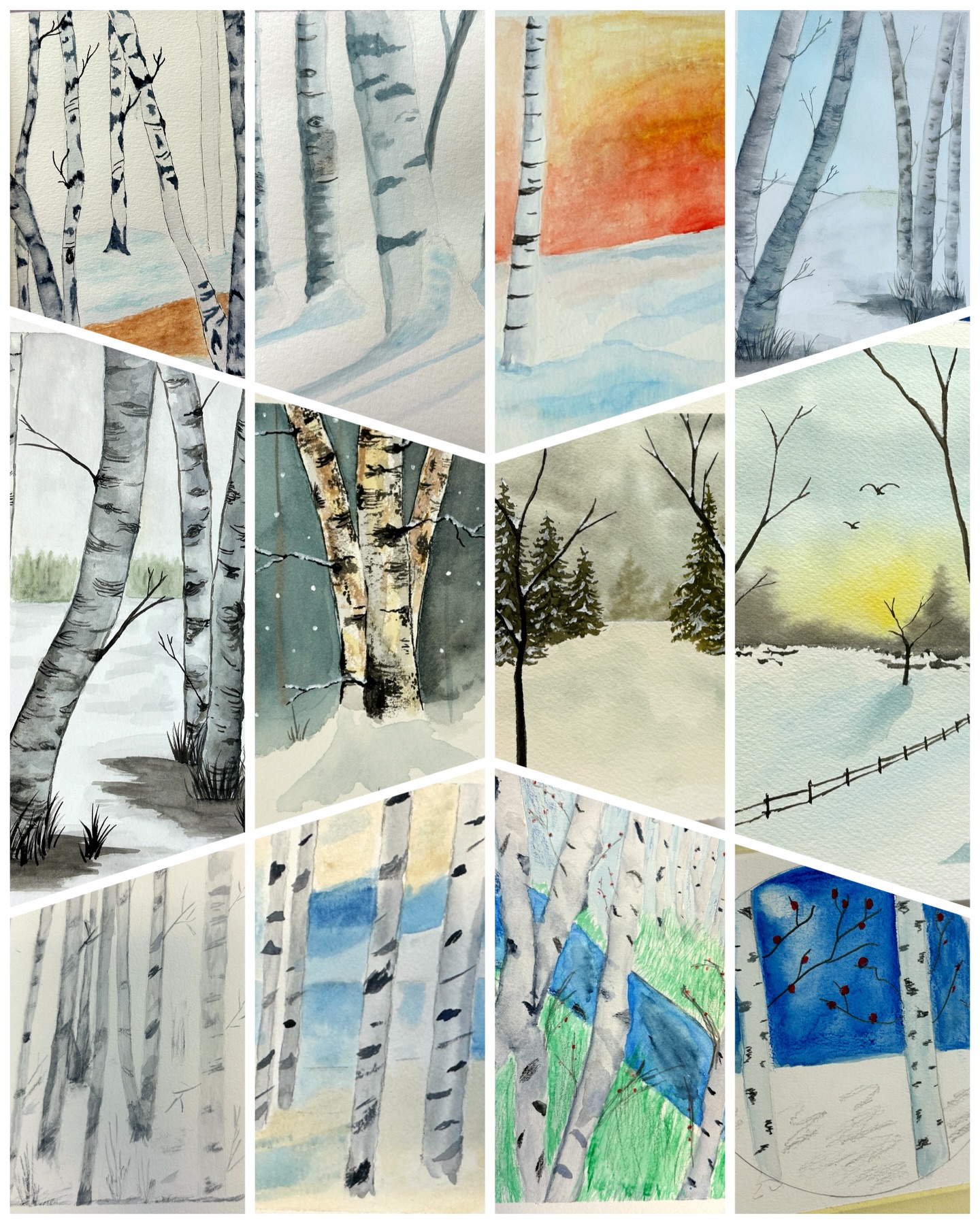 Birch trees by my Adult art class! We started off the New Year with a focus on true observation, layers and depth. We also have consistent conversations about composition & creating depth, therefore a stronger piece. I am so proud of everyone’s progress!
Registration now open for March!
#arteducation drawingclasses morriscountynj womanowned #penandink morriscountyart #adultartclass newjerseyarts morrisarts supportsmallbusiness @denvillecitylifestyle @njartassociation @dwtndenville