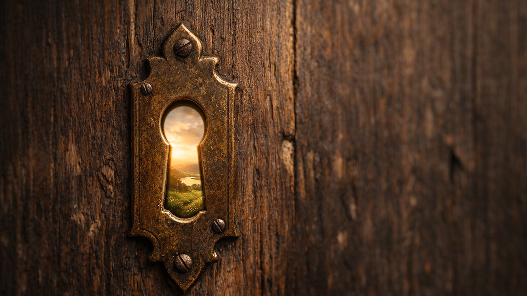 Stop living life through a keyhole. There’s more waiting on the other side — and you get to open the door. Link in Bio #MindsetShift #PersonalGrowth #LiveBravely #TonyelleSpeaks