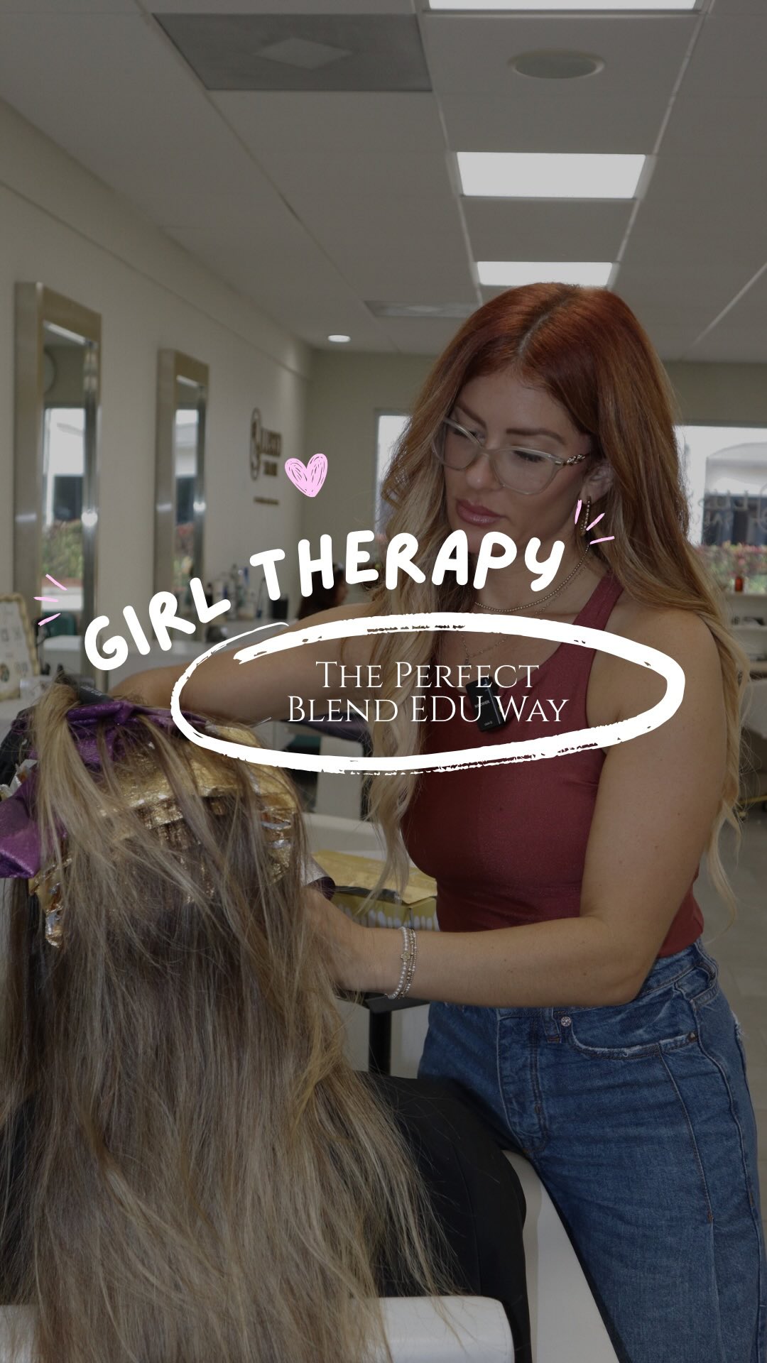 Girl therapy 🤍
But behind every transformation is technique.
Perfect Blend EDU teaches:
✨ Custom color matching
✨ Weft placement
✨ Natural blending
✨ Client-ready installs
Because pretty hair starts with proper education 🎓
.
.
.
#HairEducation
#ExtensionEducation
#StylistLife
#HairReels
#perfectblendedu