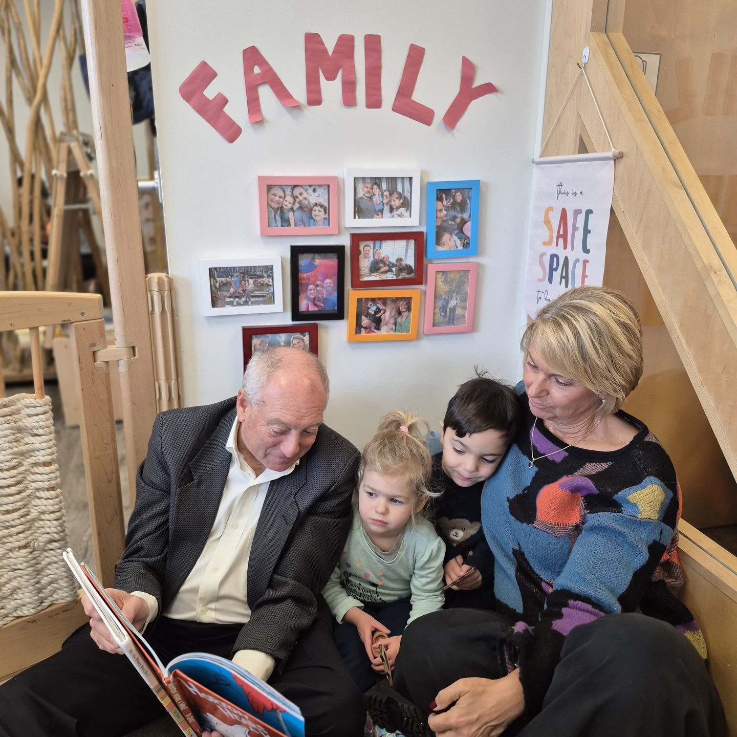 A cherished Tu B’Shvat morning celebrating our roots (grandparents!) 🌳