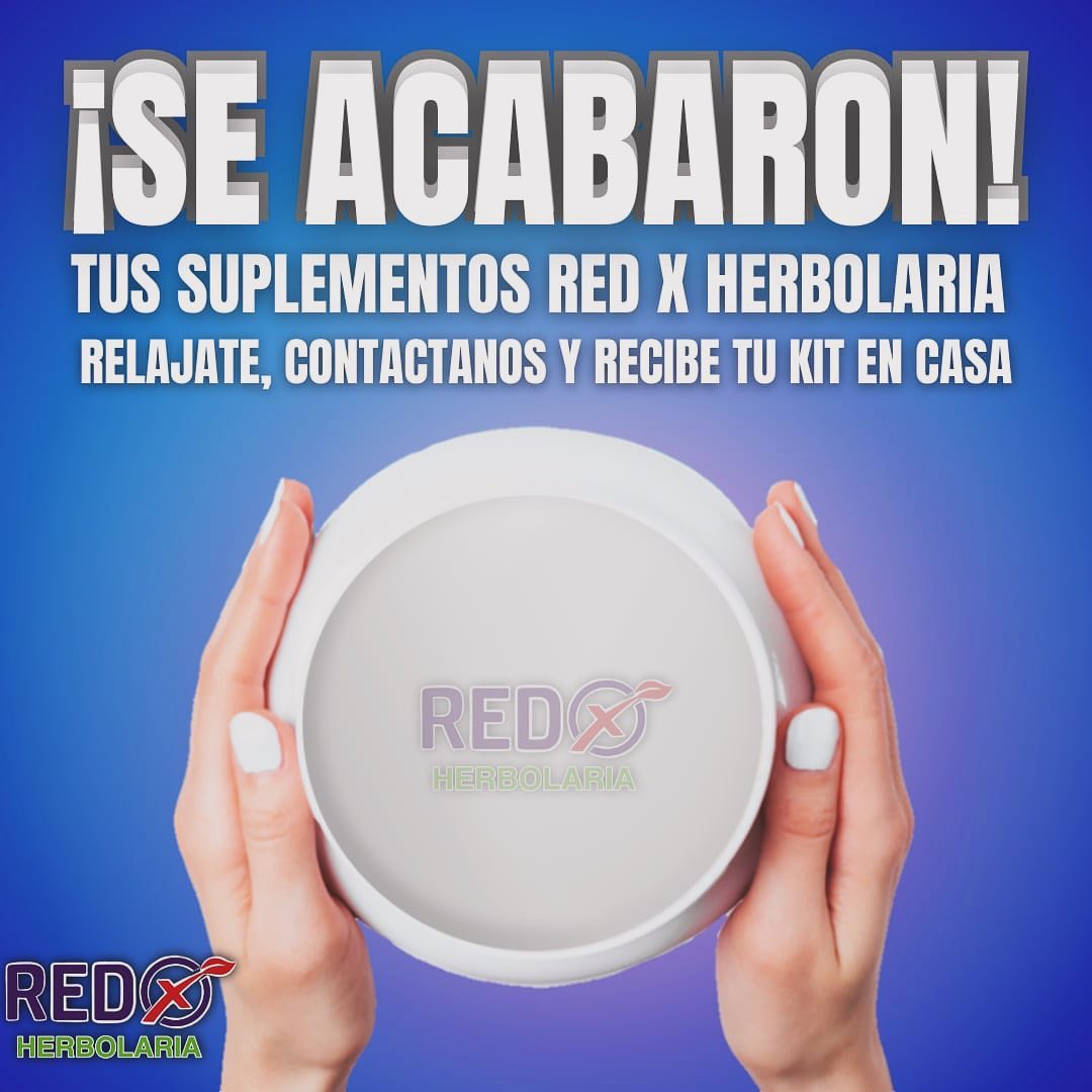 💊🌿☀✨
.
¿SE TERMINARON TU CAPSULAS DE RED X HERBOLARIA?
.
No te preocupes, comunícate ahora mismo con tu distribuidora más cercana y recibe tus productos RED X hasta la puerta de tu casa!!
🛵💨💊✨