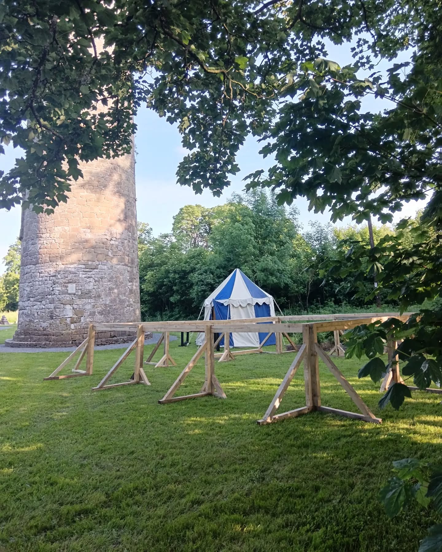 All ready for the weekend at Timahoe heritage festival. Hope to see a lot of you there.