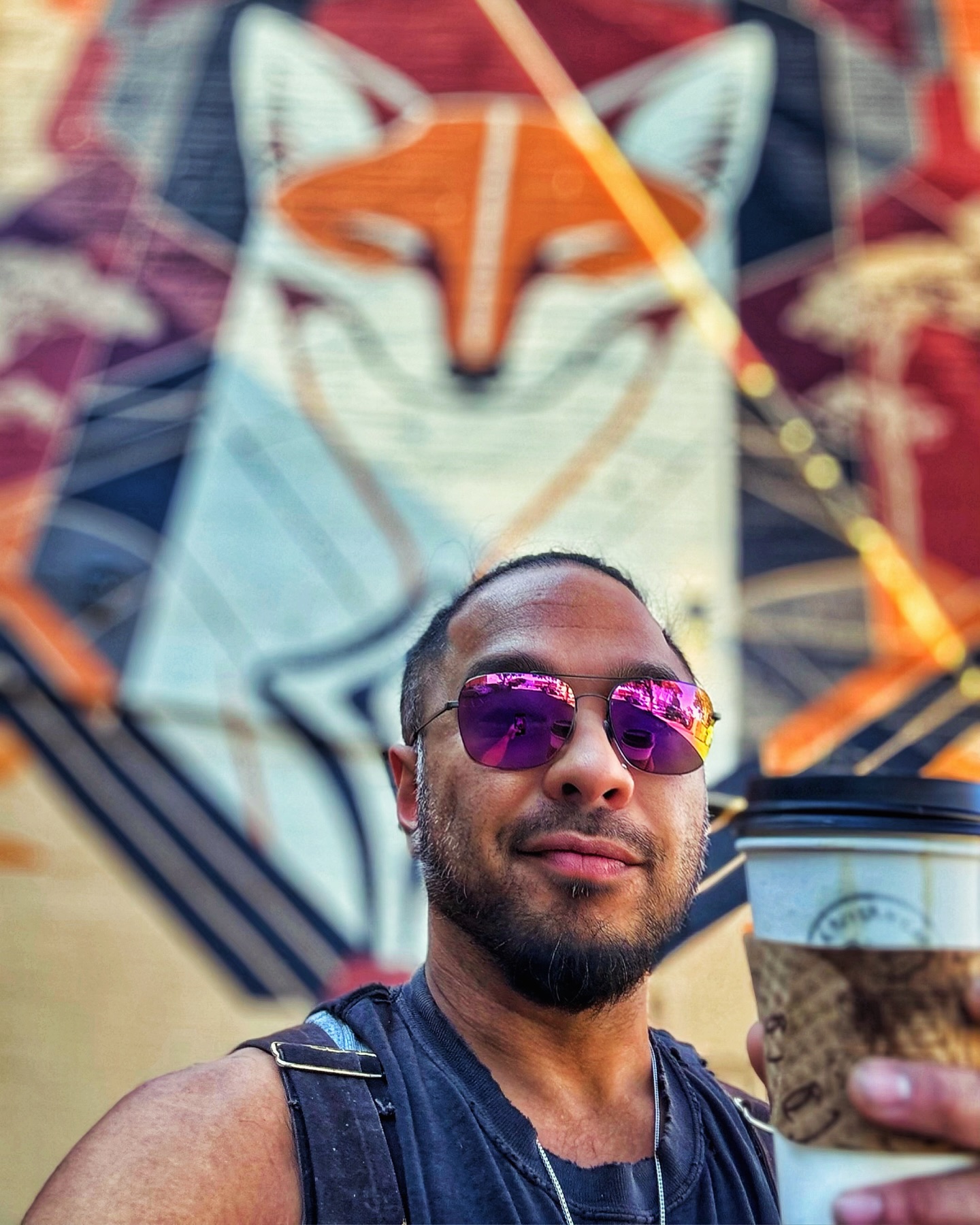 Sayin hi to this ol’ foxy gyal