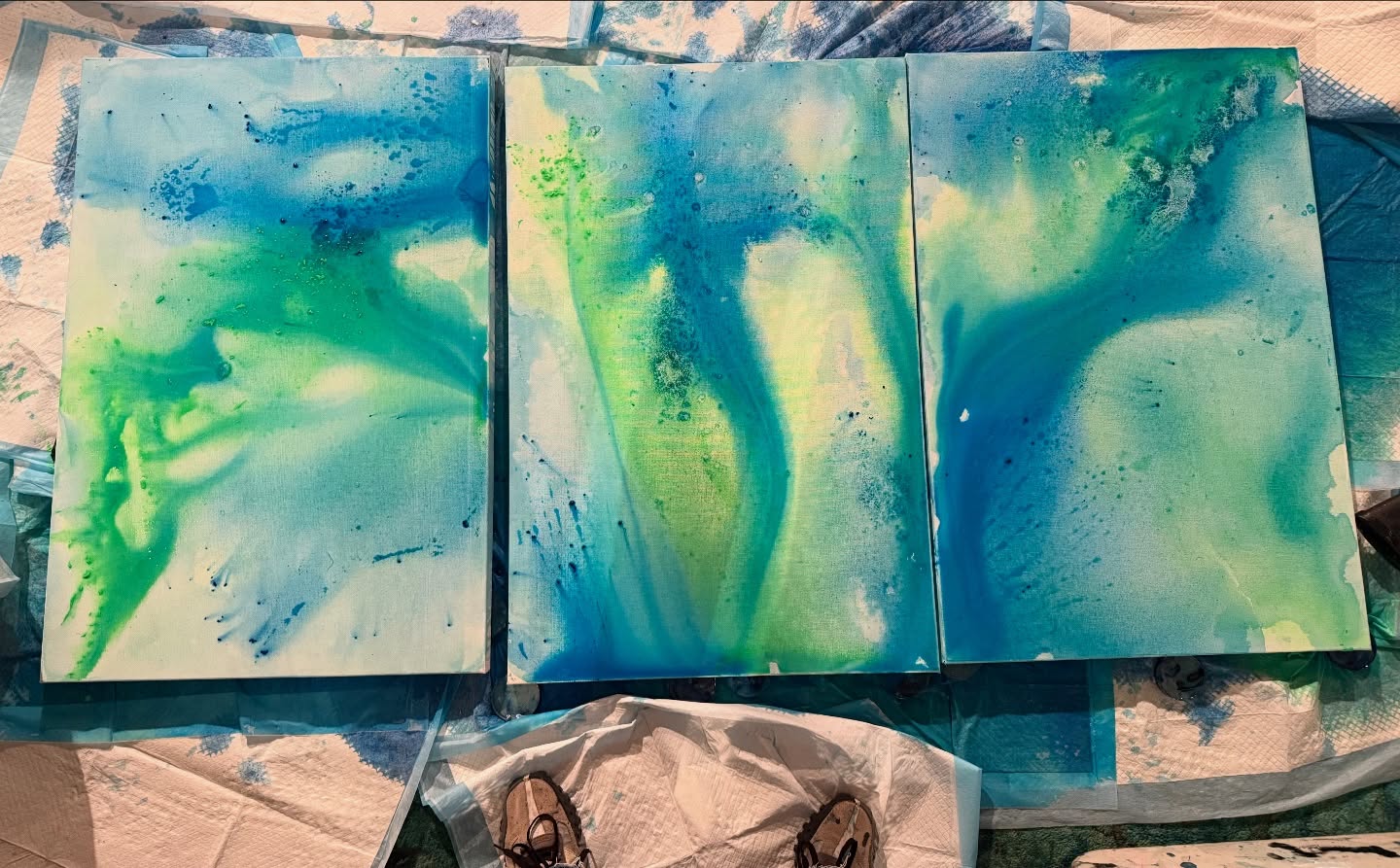 Work in progress…….@justinegiorart