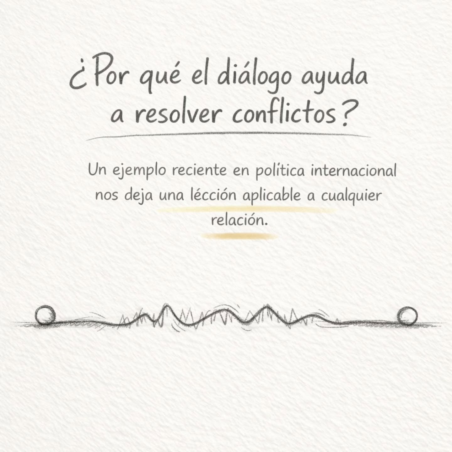 El diálogo, en definitiva, des- escala las tensiones. Al escuchar el punto de vista contrario, se puede ampliar el campo de entendimiento. Lee este carrusel hasta el final y si te sientes conectada/o a este concepto, no dudes en contactarnos.
Estamos para servirte con todo el amor.