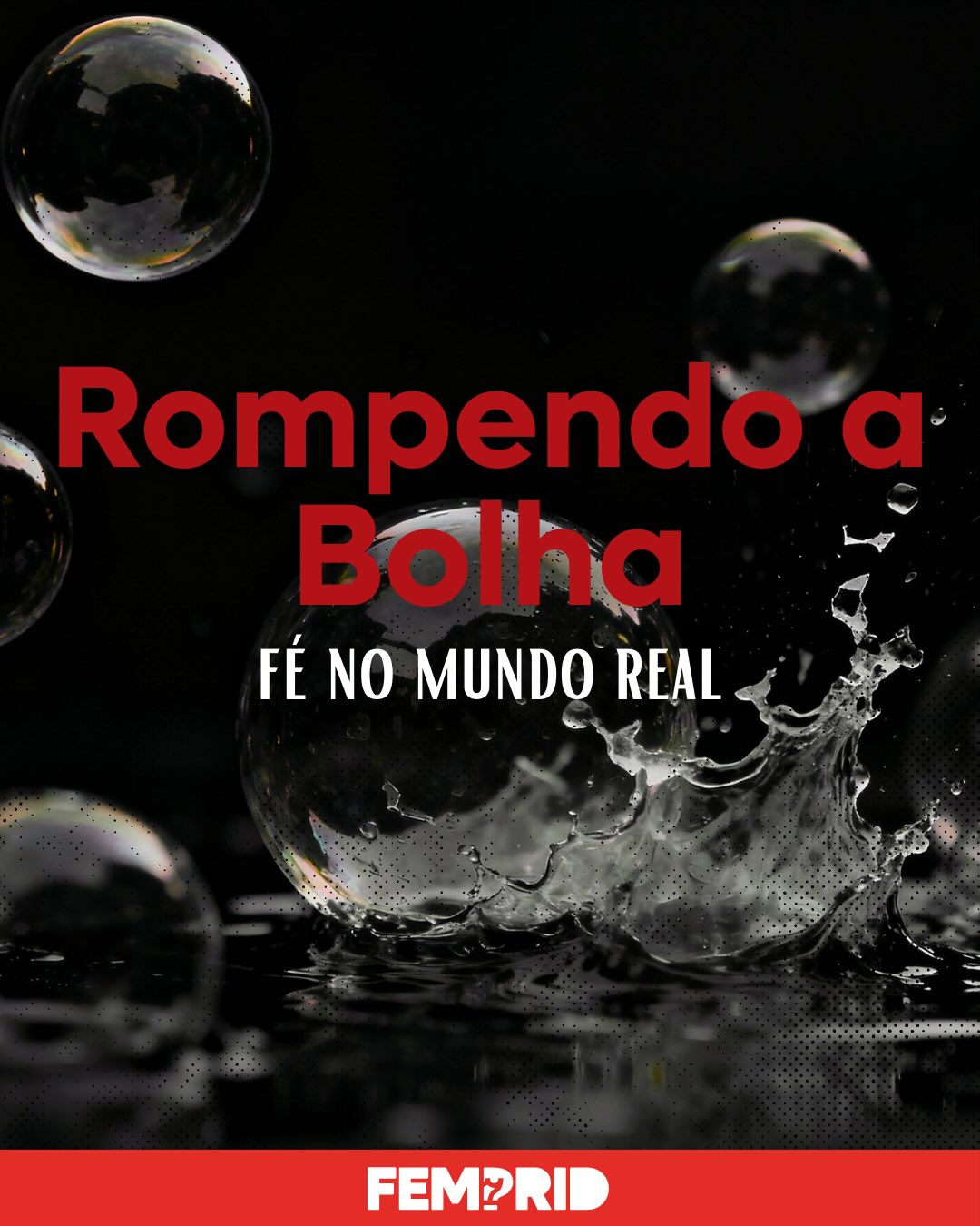 Ser cristão não é viver só entre quem pensa igual, fala igual e crê igual. Jesus nos chama para ir além, para servir onde poucos querem ir, amar onde muitos desistem e ser luz onde o Evangelho quase não chega.
Esse manifesto é um convite para sairmos da nossa zona de conforto e vivermos uma fé ativa, real e transformadora! Nas escolas, no trabalho, nas ruas, nas amizades e em todos os lugares.
Que possamos romper as bolhas e viver o chamado todos os dias.