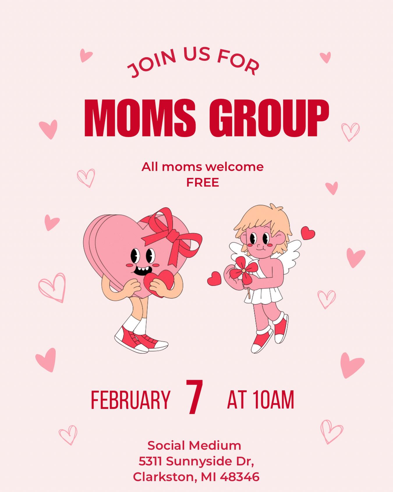 Join us for moms group :)