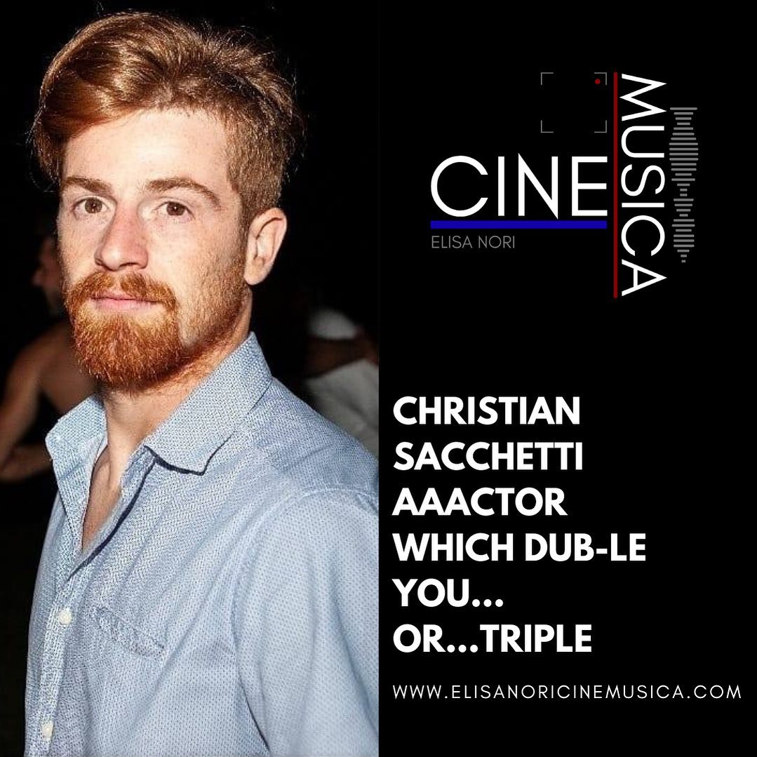 🖊Article: CHRISTIAN SACCHETTI, AAACTOR WHICH DUB-LE YOU...OR...TRIPLE 🎬🎞🎥🎧🎼🎹👨🏻🦰Interview with: @chrisacchetti #cinemalover #cinema #musica #film #movies #recitazionecinematografica #actorslife #cinema #journalism #journalist #blog #bloggers #articles #writer #writerlife #writersofinstagram #actor #musiccomposition #acting #actinglife #screenwriter #cinemusica #site #scrivere #professional #writersofinstagram #fashion #moda #articolo #fashionstyle #modafashion #recitazione