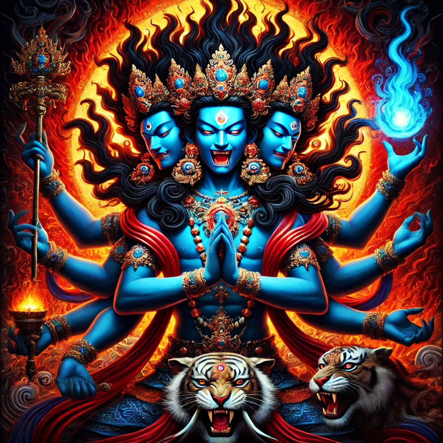 LIBERATION THROUGH FIERCE COMPASSION
Kilaya stands as the protector of the pure ground, an emanation of Vajrasattva’s indestructible wisdom.
With the phurba, he strikes directly at the root of hatred and anger, purifying the mindstream of all who call upon him.
In these degenerate times, his fierce compassion calls us to act with clarity, courage, and love. The path is not easy, but the blade of liberation is in your hands.
#PhurbaPower #Kilaya #WrathfulCompassion #PurifyAnger