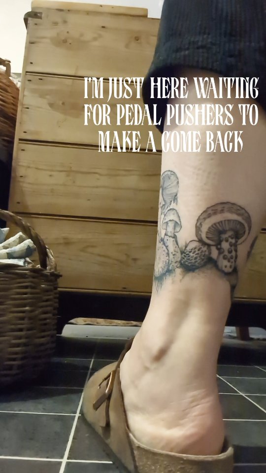 Haha anything to get this mushie out 😆🍄🟫
@sacredspiraltattoo the beaut has finished my anklet and I'm buzzing about it.
Can you name them all? 🧐