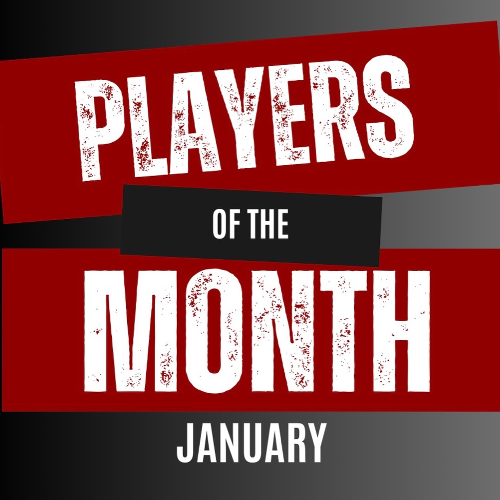 PLAYERS OF THE MONTH
January Edition
#coastalpiratesinlinehockeyclub