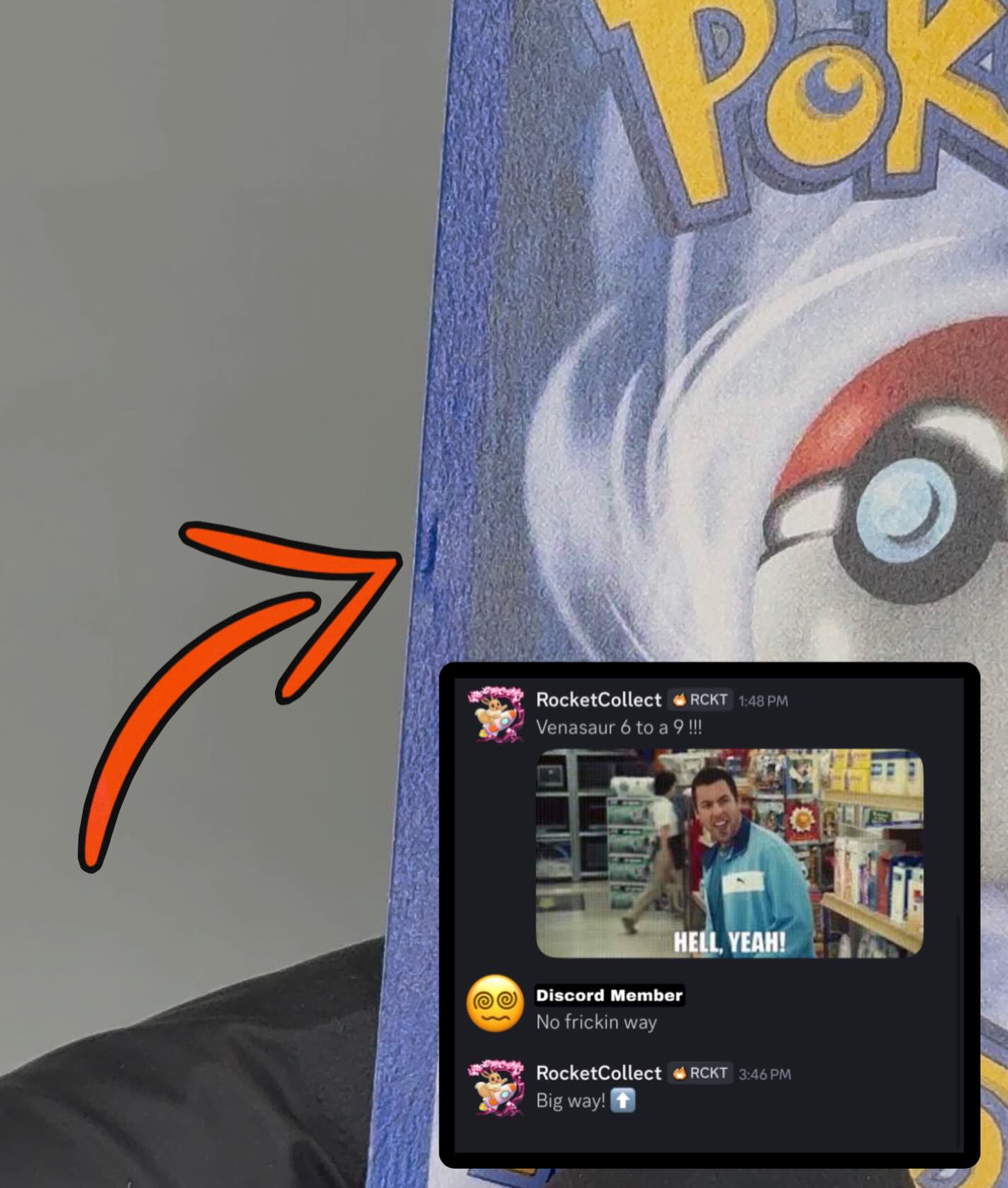 Nothing beats results but the BIG jumps now that’s quite a feeling and I love it more than my customers🔥🚀
Video 🔜 🎥
📍No. 1 TCG Grader Discord
📍7,800+ Members & counting
📍Check website www.RocketCollect.net
💡 LEARN to improve your cards here ⬆️
🎥 Workshop guide - Out Now 🎉
Available in: English-Spanish-Japanese
📖 Read our FREE E-book on the 🖥️
Join our Discord! 7,800+ Members - 100% FREE to join - Poke & OP loving community with buy-sell-trade and priority to messaging 💯
*Link to join on our LinkTree on Insta Profile*
#pokemon #pokémon #pokemoncards #pokemontcg #pokemoncommunity