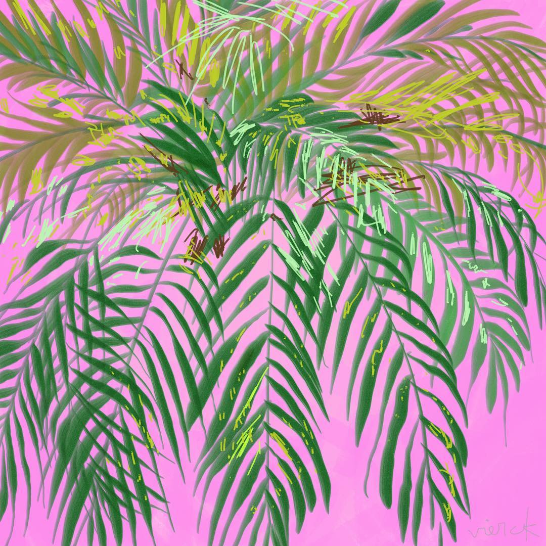 Palms
.
.
.
#fourpoint #illustration #design #colourpop #pink #art #palms #colombia #artist #painting #digitalart #digitalpainting #ipadsketch #adobesketch #sketchbook #sketch #travelsketch #travel