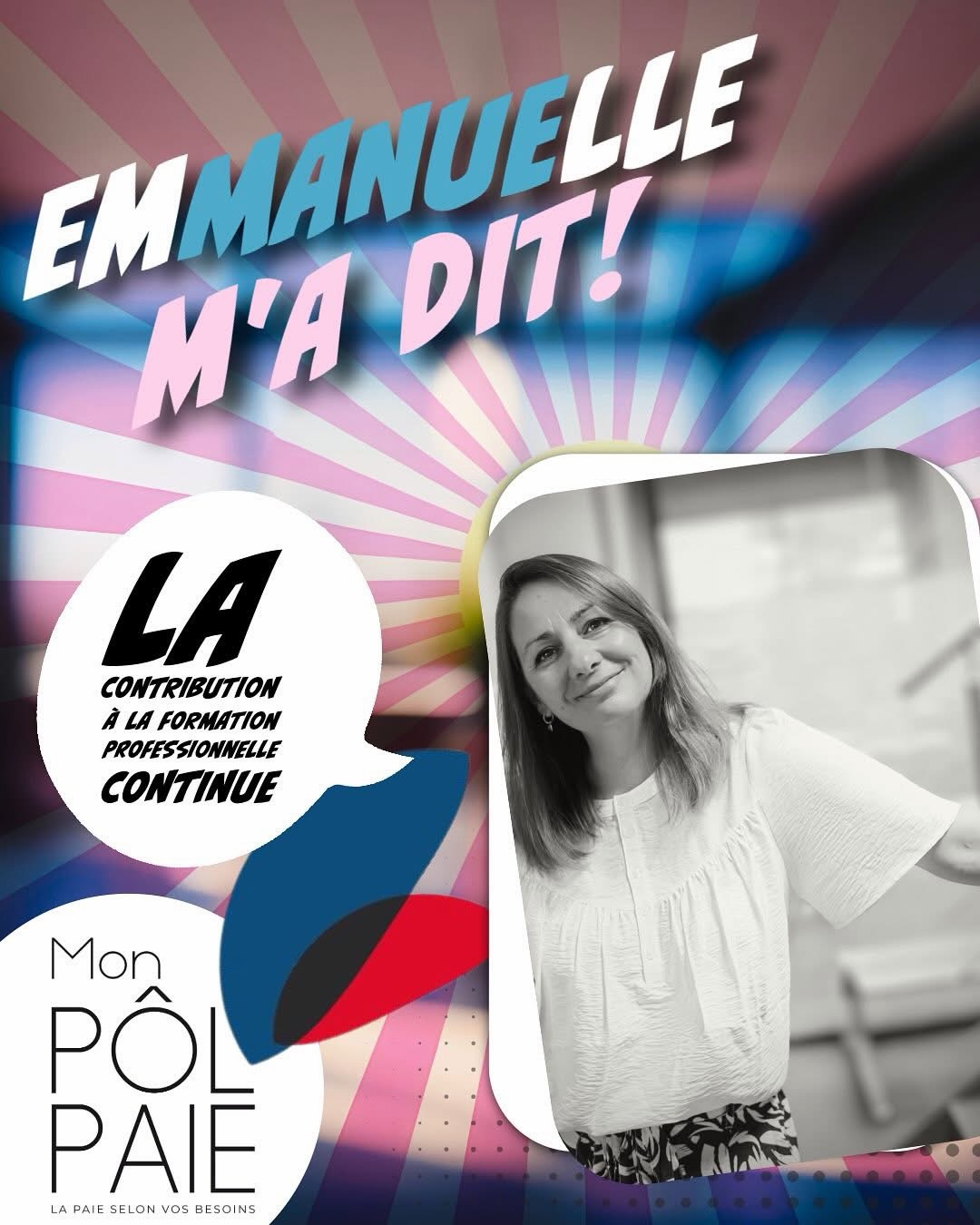📚Aujourd’hui Emmanuelle vous parle de « LA CONTRIBUTION À LA FORMATION PROFESSIONNELLE CONTINUE » comme ça vous serez incollable sur le sujet !
#urssaf #formationcontinue #toulon #formation #monpolpaie