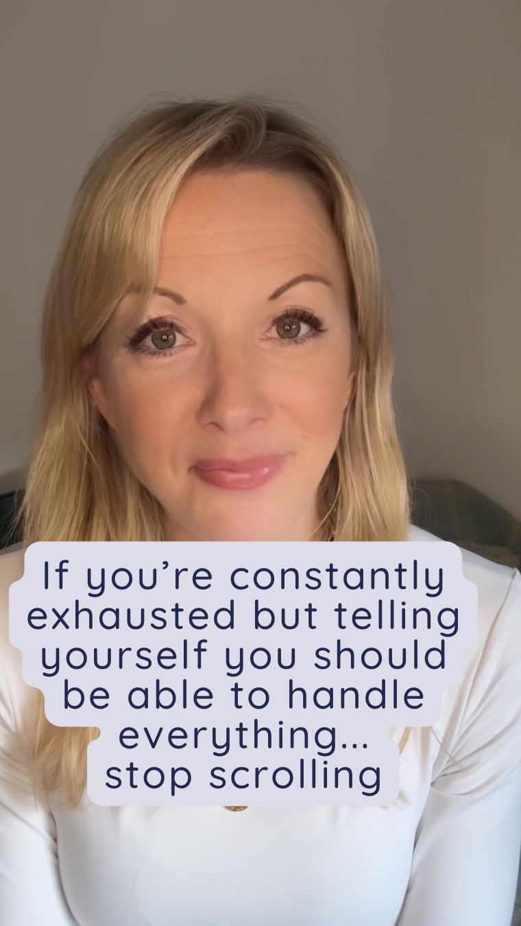 You’re not exhausted because you’re undisciplined.
And you’re not “bad at stress.”
If you’ve been running in high-performance mode for a long time, your body doesn’t just push through, it protects.
Chronic stress shifts your nervous system, hormones, sleep, digestion, and energy production long before burnout feels obvious.
So the fatigue, brain fog, and loss of clarity aren’t failures - they’re signals.
Elite-level energy doesn’t come from forcing yourself harder.
It comes from working with your biology instead of against it.
If this resonated, save this and share it with a woman who needs to hear it.
And if you’re ready to rebuild energy without burning yourself out, comment “ENERGY” and I’ll send you my ‘Why Am I Still Tired?’ checklist 🤍