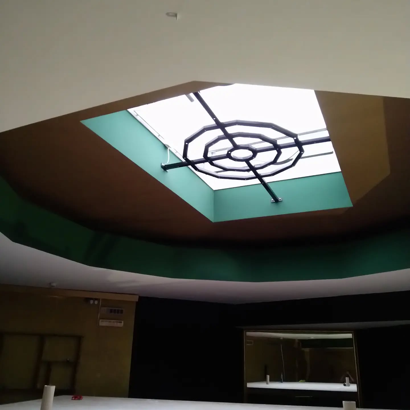 Baustelle fertig#RWA#Lichtkuppel