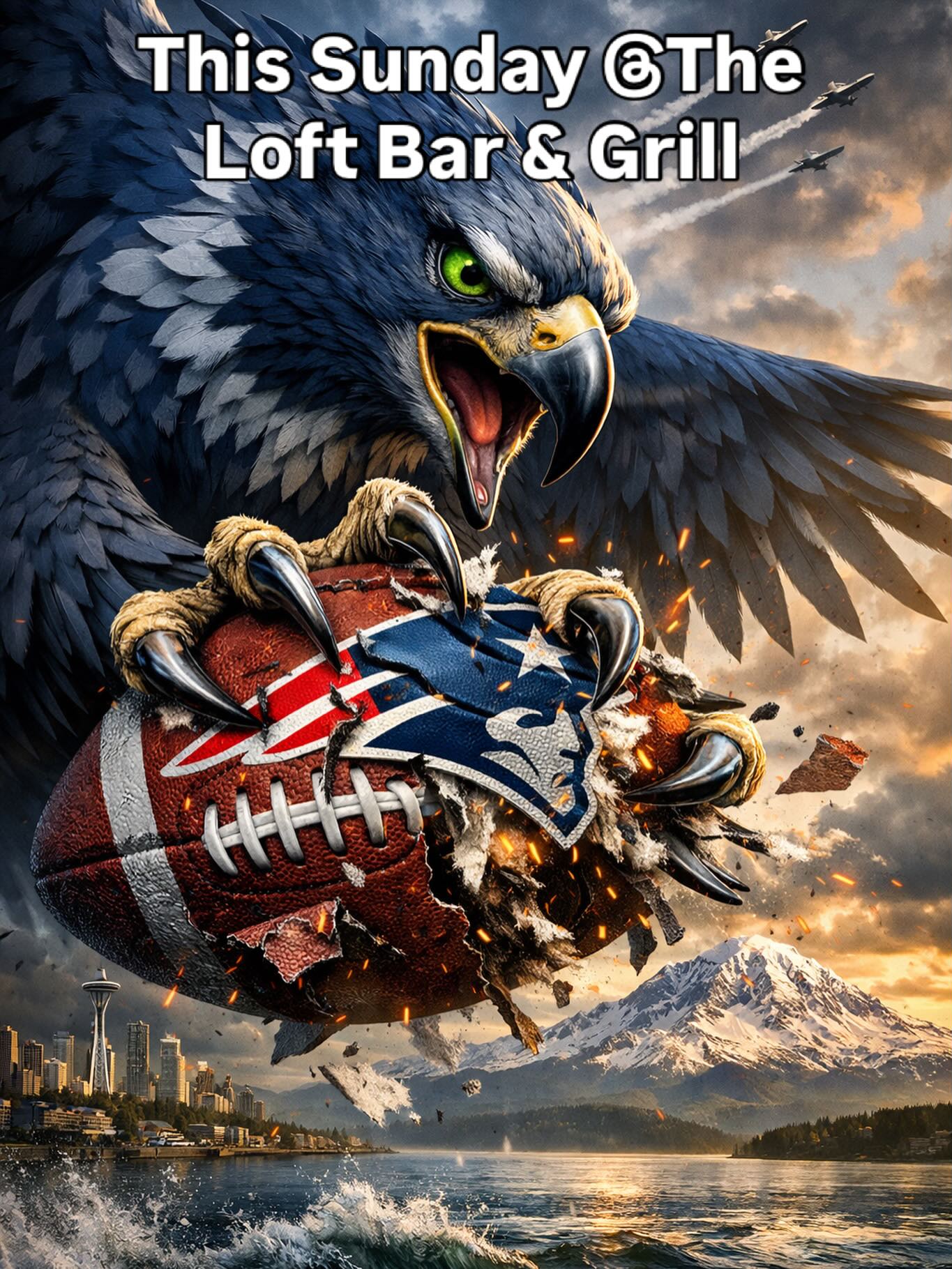 #leavenworth #superbowl #seahawks