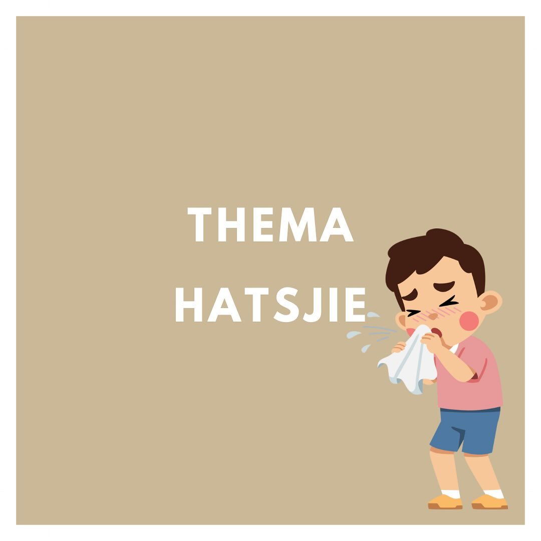 Bij thema Hatsjie ontdekken onze kinderen op een speelse manier alles over ziek zijn, beter worden en hoe je goed voor jezelf en anderen kunt zorgen. 🩺🏥