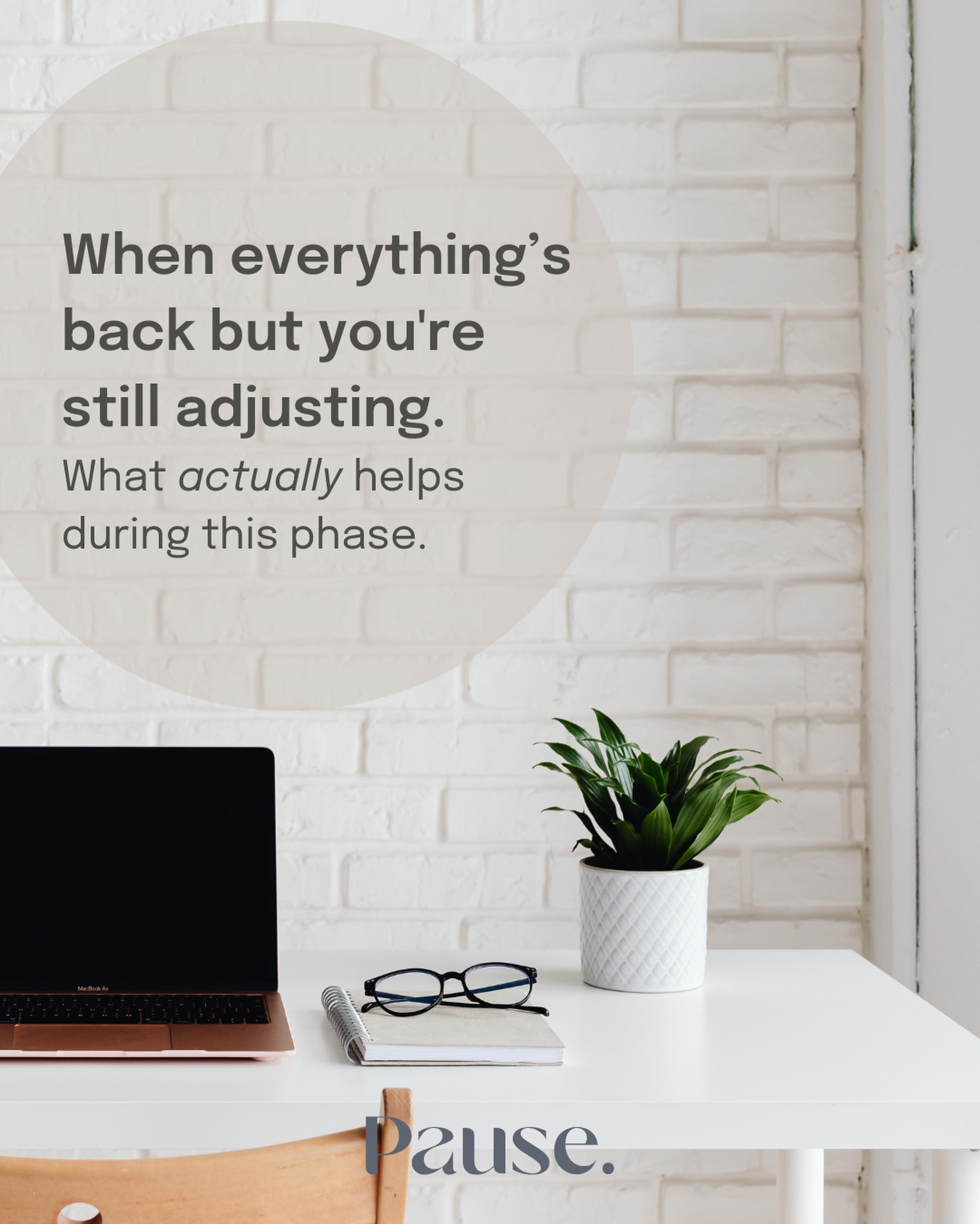 When routines restart but energy hasn’t caught up yet, it’s tempting to push harder to 'get back on track'.
But this phase works better when it’s treated as set-up, not performance.
A few things that tend to help:
• Doing more organising than producing
• Tightening priorities instead of adding goals
• Letting routines settle before expecting momentum
• Noticing what feels harder, without labelling it a problem
This is often how rhythm rebuilds - quietly, and faster than forcing it. 🫶
#pausecollective #everydaycalm #slowlivingaustralia #intentionalliving #mindfulmoments