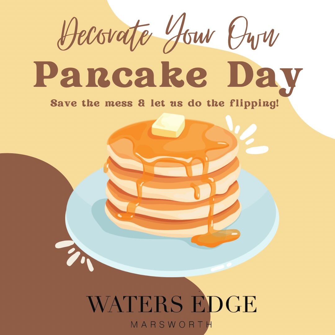 🥞 DECORATE YOUR OWN PANCAKE DAY 17TH FEB🥞
The gods have spoken… and they’ve allowed Pancake Day to fall in kids half-term 🙌
Which means this year, we’re here to take the messy kitchen pain away from you😅
2026 Pancake Day Inspo = No flour on the ceiling. No batter in the hair. Just happy kids and stacked pancakes🥞
✨ £9.95 per child includes:
• 2 small pancakes
• Sauces & sweet toppings
• All the decorate-your-own fun
• Colouring in
⏰ We’re offering two sessions to keep things relaxed:
🕘 Session 1: 10-11AM
🕚 Session 2: 2-3PM
📩 Booking essential, spaces are limited. The link to book on to the sessions is available in our bio.
Sit back and enjoy coffee & brunch while we handle the chaos ☕️💛
P.S: We know you are waiting for our Mother’s day events, these will be posted tomorrow in true Mothering Sunday style💙