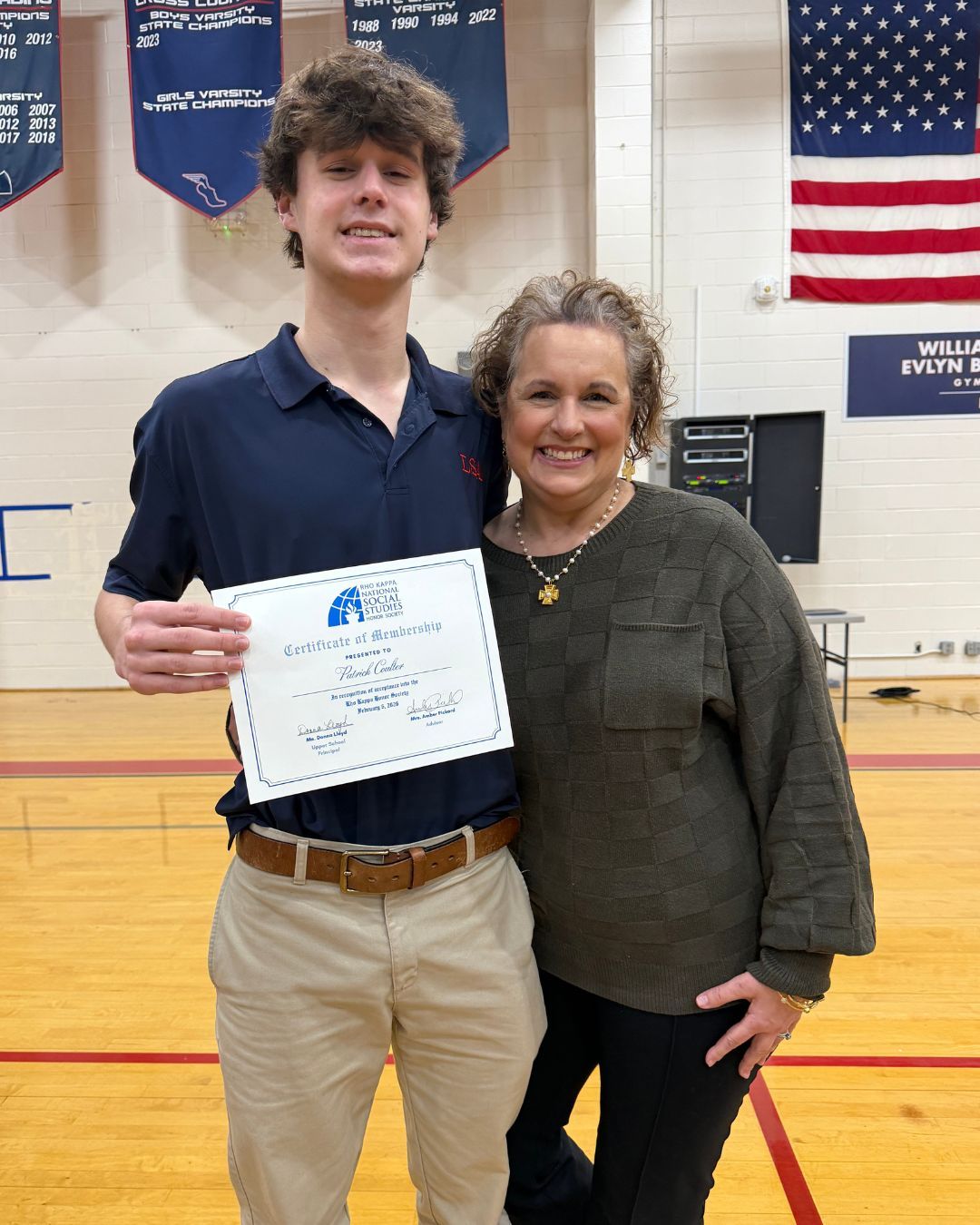 So proud of this guy on his induction into the National Social Studies Honor Society. 💙 We’ve always known he’s a walking, talking history book!
Patrick, your hard work, curiosity, and dedication to doing your best continue to impress me every day. I am incredibly thankful for the teachers at Lee Scott Academy who encourage, challenge, and support you every step of the way. What an honor to watch you grow into the young man you are becoming. Big things ahead. ✨
