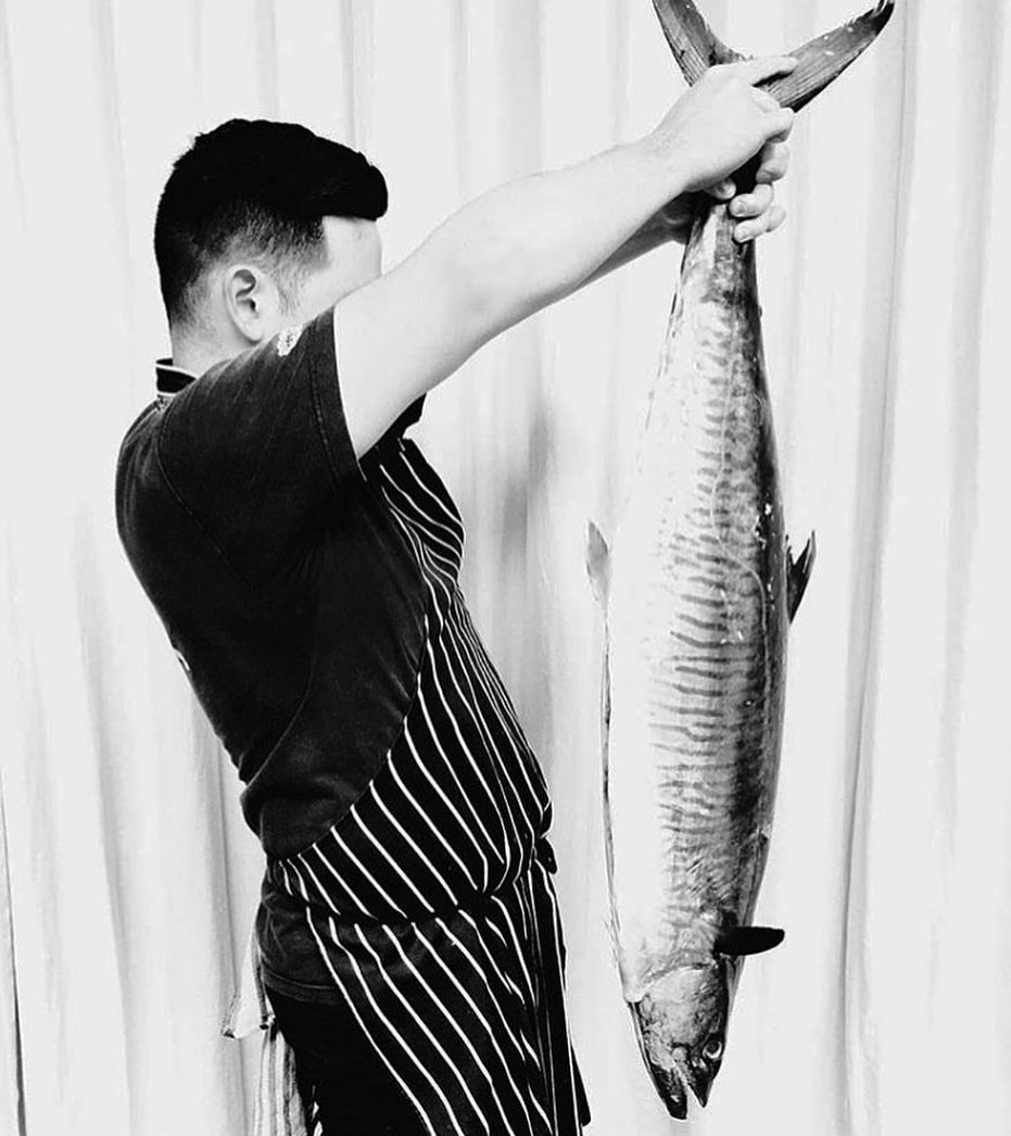 Getting Christmas ready in the kitchen with big boy MAC (Spanish Mackerel)