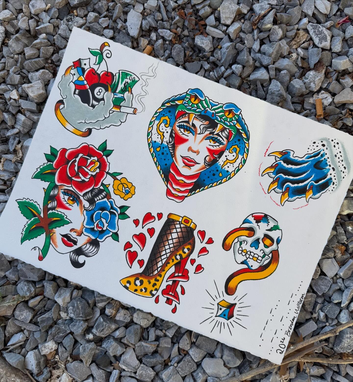 💥NEW FLASH💥
Hand drawn and painted. All made with you in mind.
DM to book yours🫵
•
💥Booking for February/March💥
•
#americantraditionalflash #dentontattooartist #dfwtattooartist #dentontexas #austintattoo