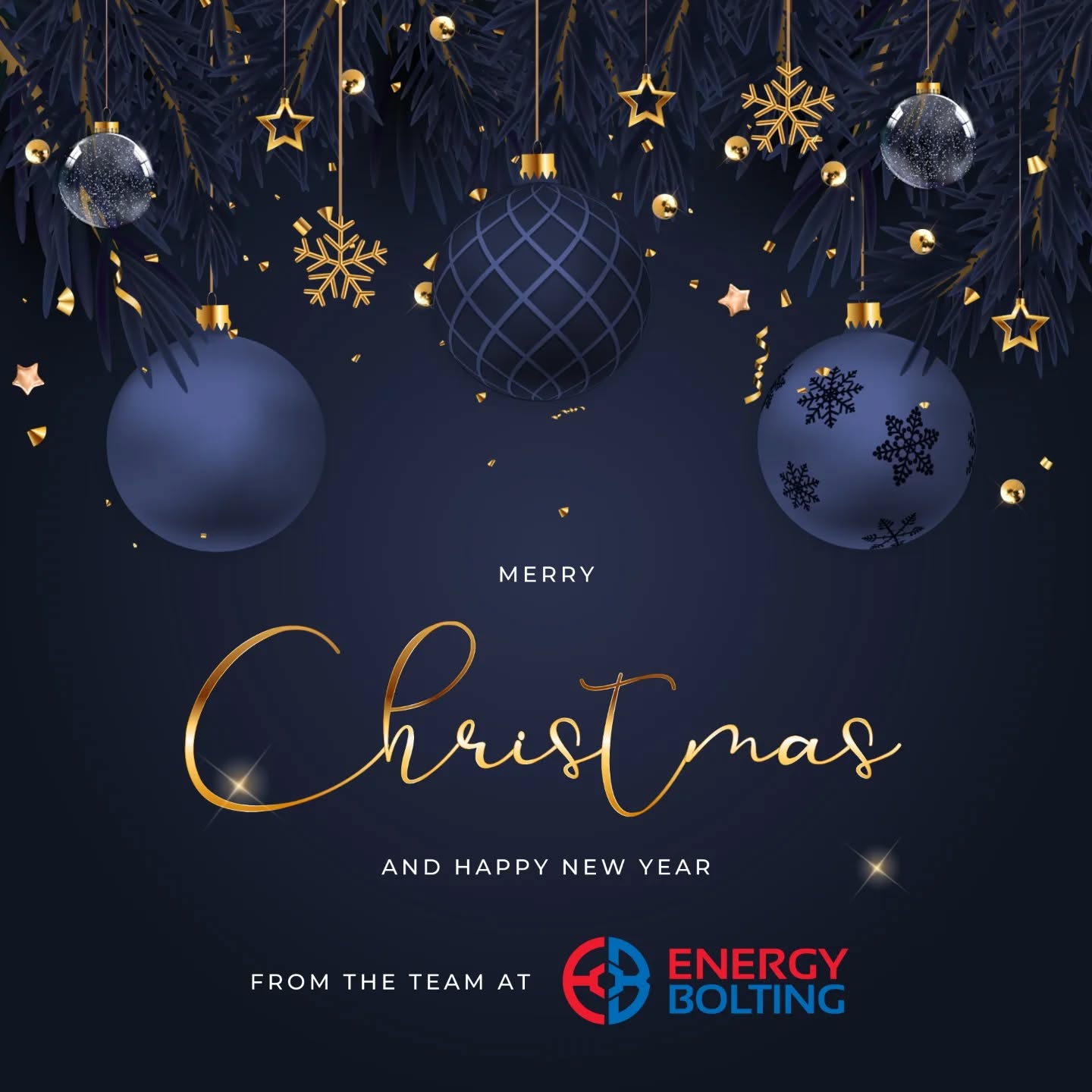 Merry Christmas and a Happy New Year to all our customers, suppliers, and followers! đâš
Festive Operating Hours:
Last Working Day: Tuesday, 24rd December 2024
Returning: Thursday, 2nd January 2025
Thank you for your support, cooperation, and interest throughout 2024.
Wishing you all a prosperous New Year! đ
#energy #bolting #fasteners #merrychristmas #happynewyear