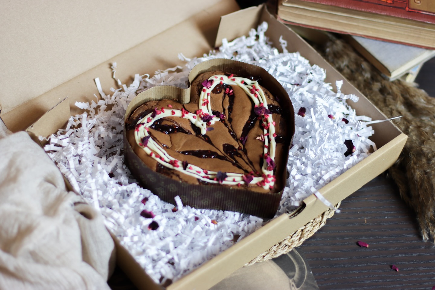 Valentine’s Day will soon be upon us - and yes, we’ve got you covered ❤️
Our Heart Shaped Brownie is baked using our award-winning white chocolate and raspberry brownie recipe, made with the finest Belgian chocolate and ribbons of sticky raspberry jam (none other than @waterhousefayre) for that perfect balance of sweet and sharp. We’ve finished it with delicate rose petals, just because!
It’s handcrafted with care, generously sized (big enough to share… but that’s entirely your call), and we can gift wrap it with your own message so it arrives ready to make someone’s day.
Order now to enjoy free UK delivery.