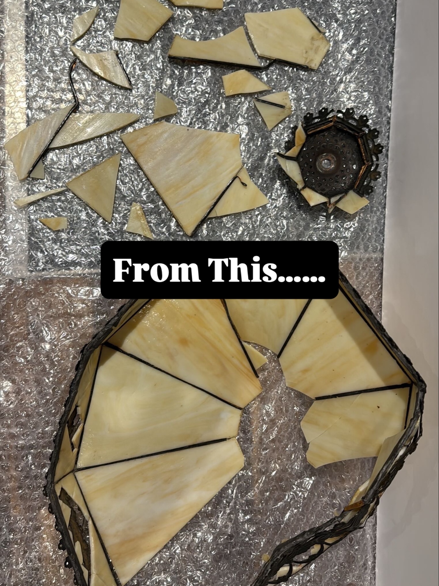 There’s something about carrying out repair & restoration work that gives me huge satisfaction!
Knowing that you are breathing new life into something that may otherwise have been written off as impossible, especially when it has such sentimental value to its owners as this lamp does, makes all the frustration and problem solving required worth while….
Heading back to its home in Monday, and really hope they love it as much as before, and it remains as a family heirloom for further generations 🥰
#Repair #Restore #StainedGlass #tiffanystyle #tiffanylamp
@edenvalleyartisticnetwork @arts_cumbria @the_makers_mill @rheged_centre @artsandcraftsinkeswick @thehappyherdwick @thecumbriaguide