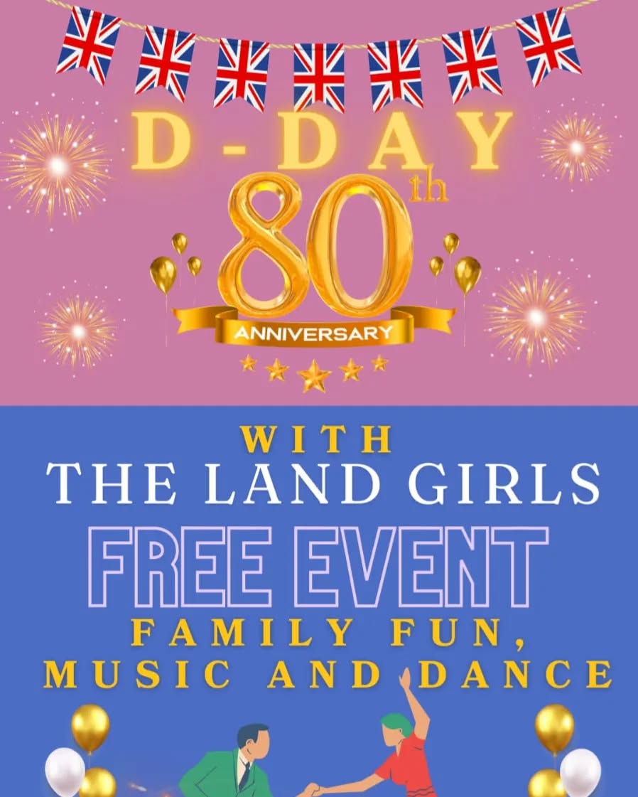 80th anniversary D-Day Thursday 6th June!
Join us, it will be fun😉🤩
#dday #ddayanniversary