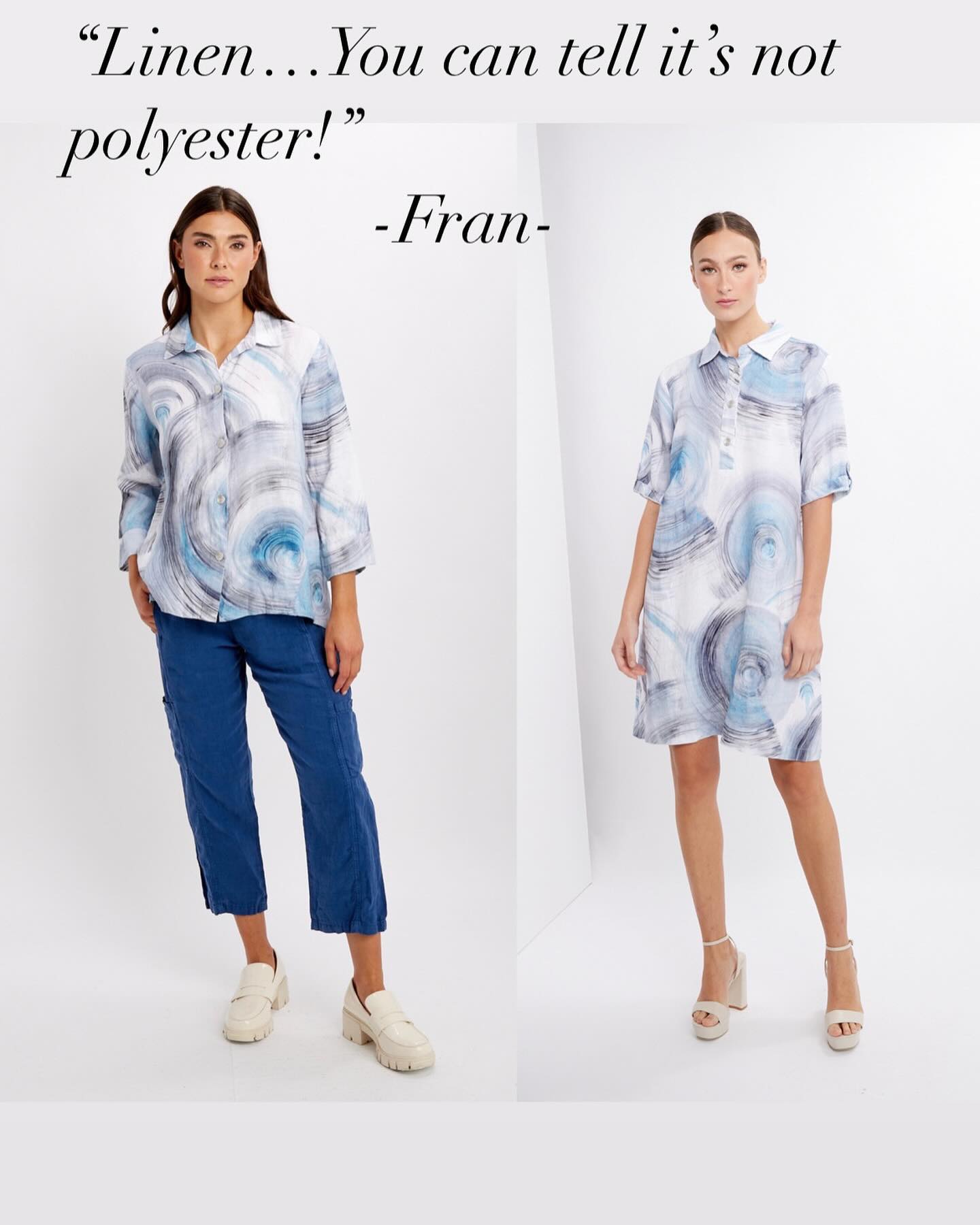 Linen, the fabric of summer☀️#TorontoFashion #AnnexToronto #SeatonVillage #TorontoFashion #Europe #Fashion #FallFashions
#WomensClothing #ShopLocal #EuropeanClothingToronto #CanadianArtist #CanadianJewelleryDesigners
#shoplocal
#summer
#linen
#fresh
#coolclothes
#naturalfabrics