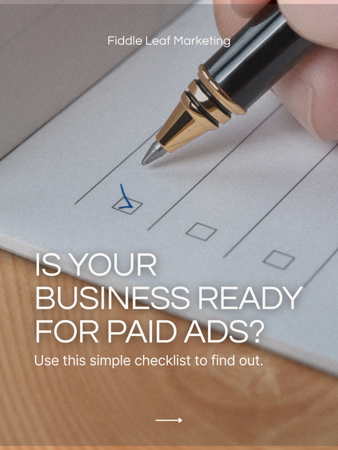 Paid ads amplify what’s already working. They don’t fix unclear offers or broken funnels.
This checklist walks you through the key areas that matter before you launch.
Swipe through, check one box per section, and use this to guide your next step. 🌱