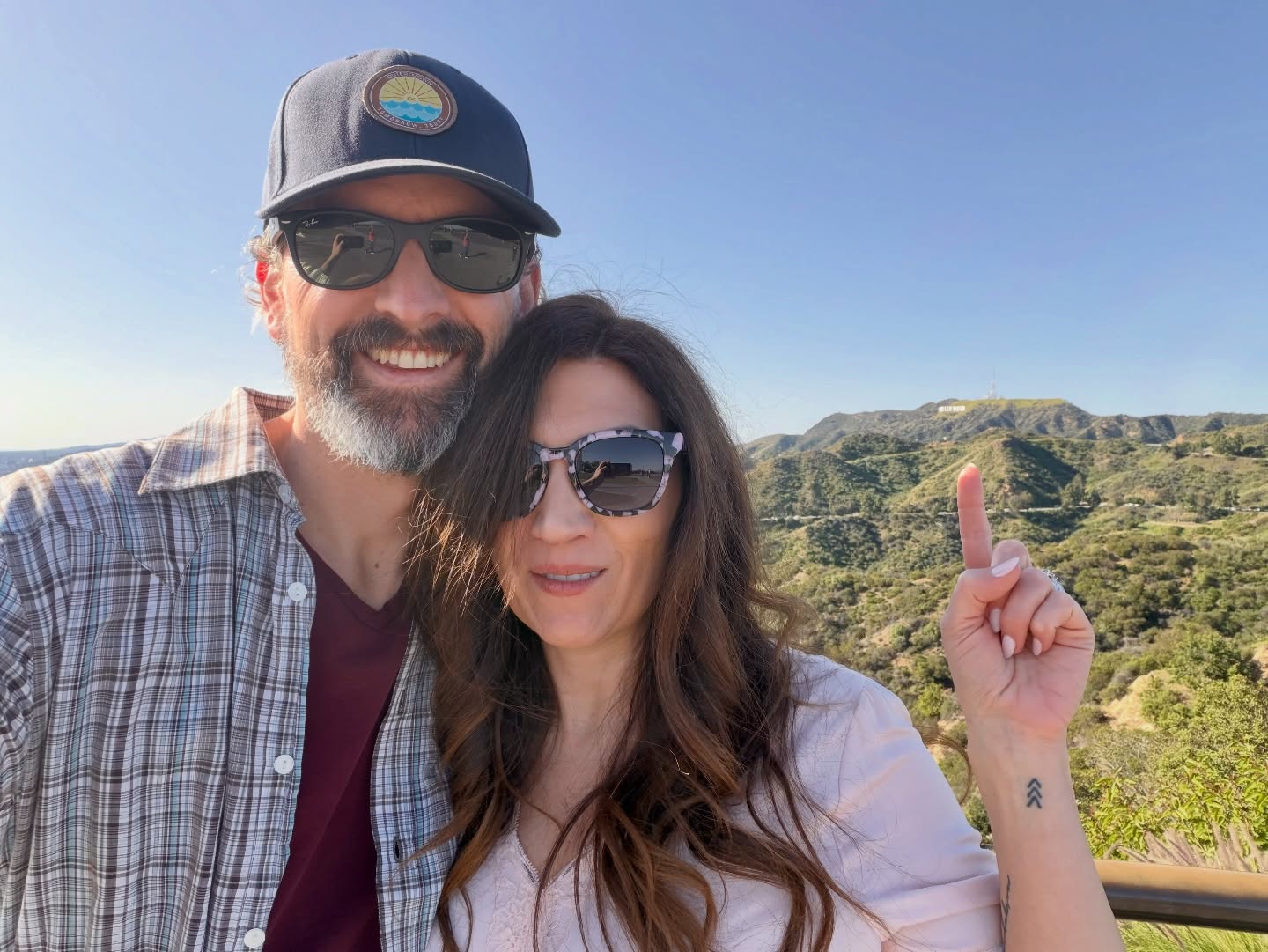 Hollywood Sign from Griffith Observatory Los Angeles, CA