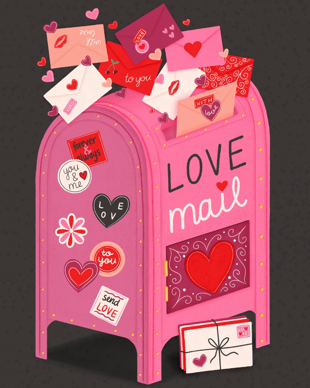 This is my entry to the first prompt of the Valentine's Day #puppyloveart2026 art challenge. Although my design does not include any cute dogs, I think it still fits well to this weeks prompt "Sweet Delivery".
Thank you for coming up with this challenge:
@roymeister
@mollymariepea
@lack.studio
@aralma_design
@papergrapeprints
@krissy_mast_art
For surface pattern design collaborations, please contact me directly or my agency @advocateart01
#artlicensing #artchallenge #valentinesdayart greeting cards - surface design - adobe fresco