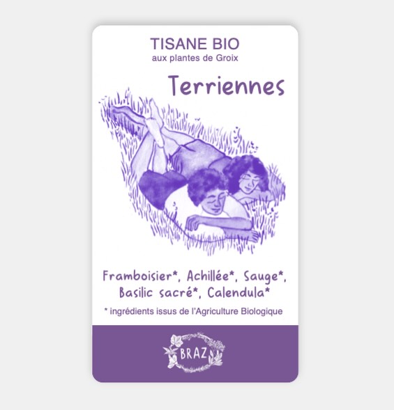 Qui dit dernier jour de la semaine (et oui demain je passe à mon deuxième boulot 👶🧩🐥), dit dernière étiquette de tisane à vous présenter !
Elle s’appelle TERRIENNES, et c’est un mélange concocté spécialement pour les femmes 💪 🦸💜
Peut-être encore plus que les autres, je sais que cette tisane est attendue ! Rdv dans quelques mois 📆…
…Et à lundi pour la publication du nouveau site Internet !!!! 🔥🔥🔥🔥🔥
#groix #tisane #tisanebio #agriculturebiologique #agriculturepaysanne