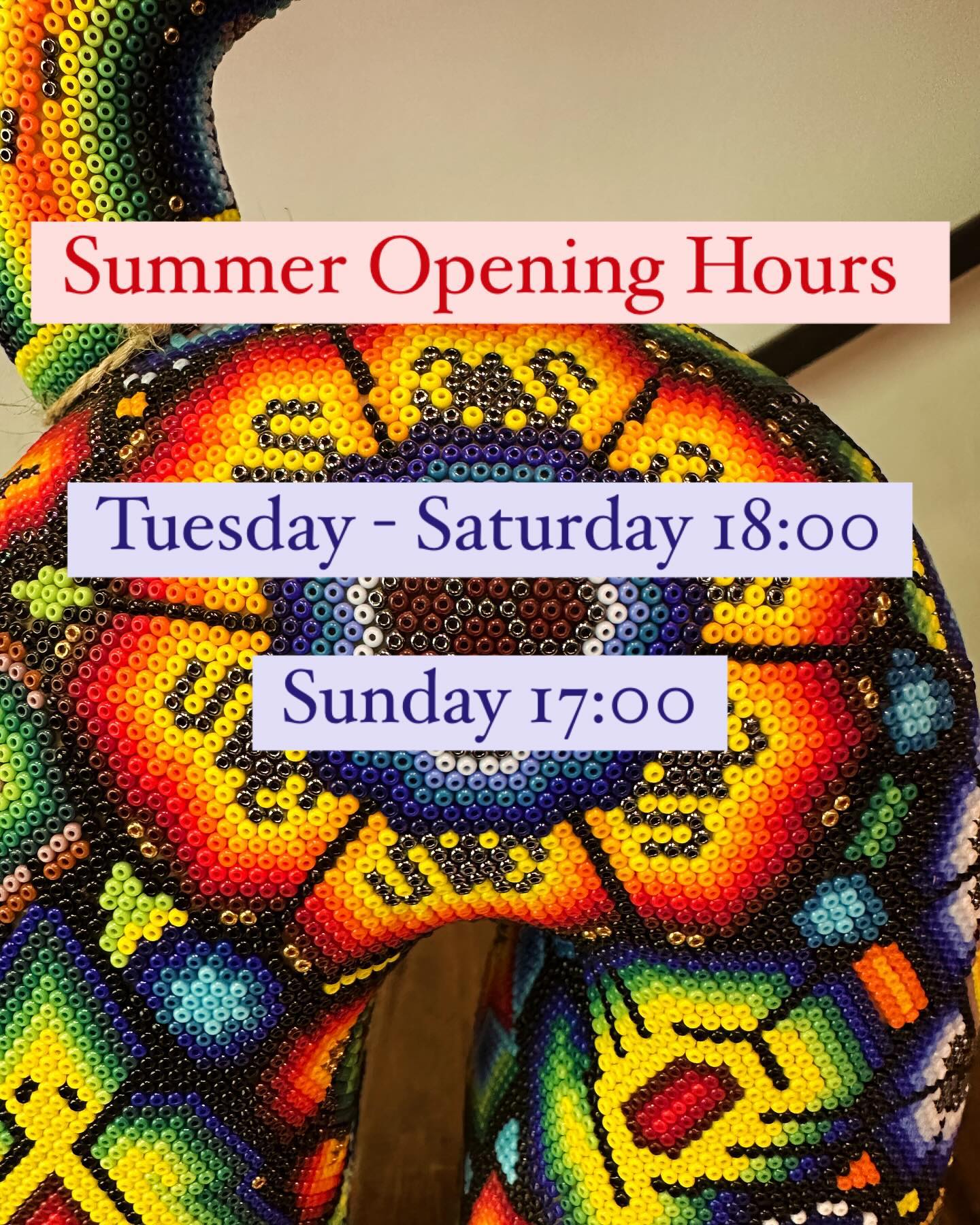 Dear Guests and Friends of Sombrero,
Starting this week (1st July), we are changing our opening hours to make the most of these beautiful, sunny evenings! Our new hours will be:
• Tuesday - Saturday: Open from 18:00
• Sunday: Open from 17:00
We look forward to seeing you and enjoying longer evenings together.
#summer #long #goldenhour #sombrero #latino