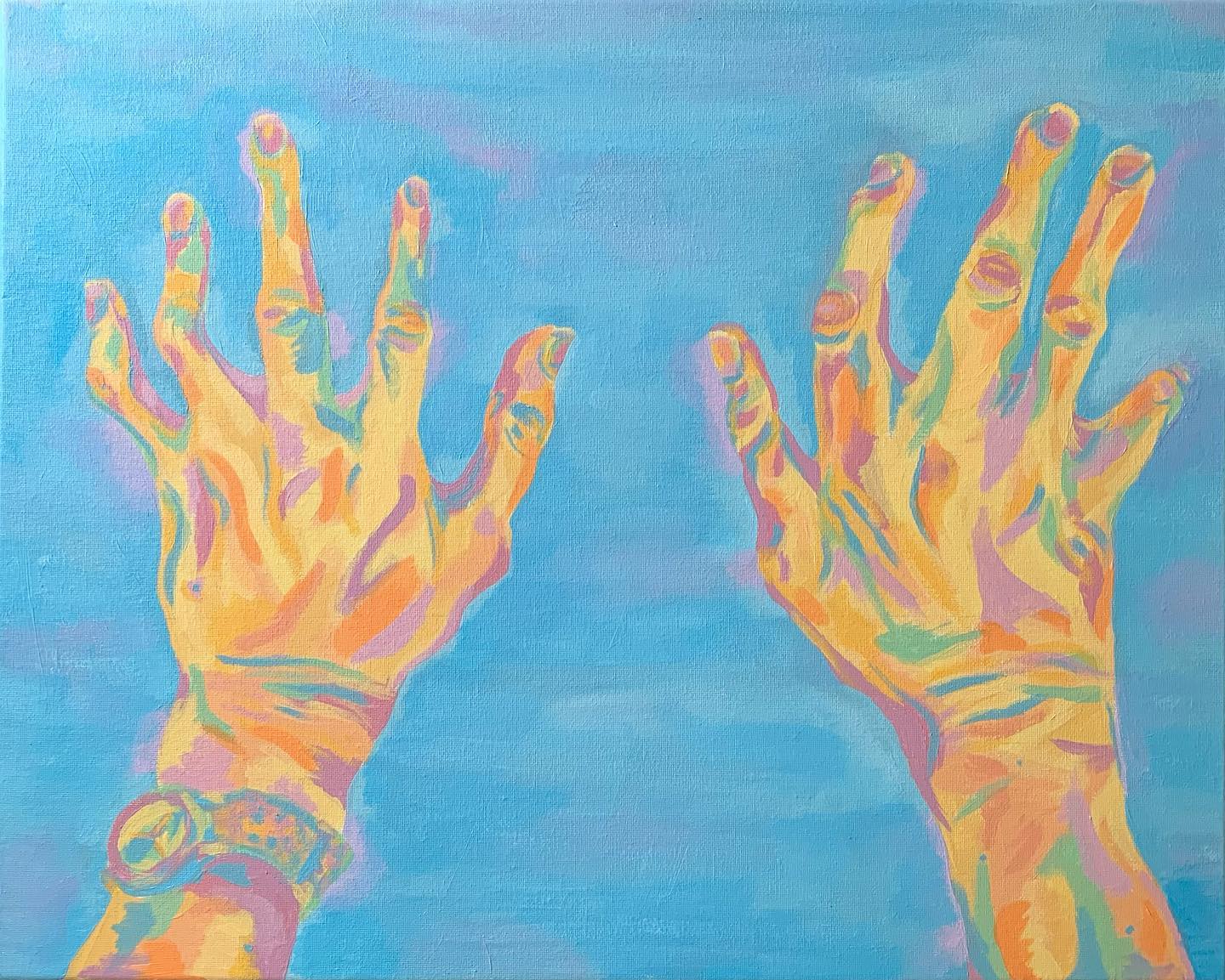Mo’s Hands
16” x 20”
Acrylic on Canvas