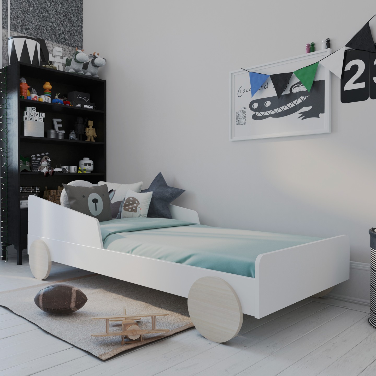 Vroum vroum 💨 Voici Arthur le lit voiture! Disponible en plusieurs coloris 🚗
Vroom Vroom 💨 Here is our new car bed! Available in several colors 🚗
Removable safety rails
#blnkids #kidsroom #kidsbed #funbed #chambreenfant #litvoiture #kidsbedroom