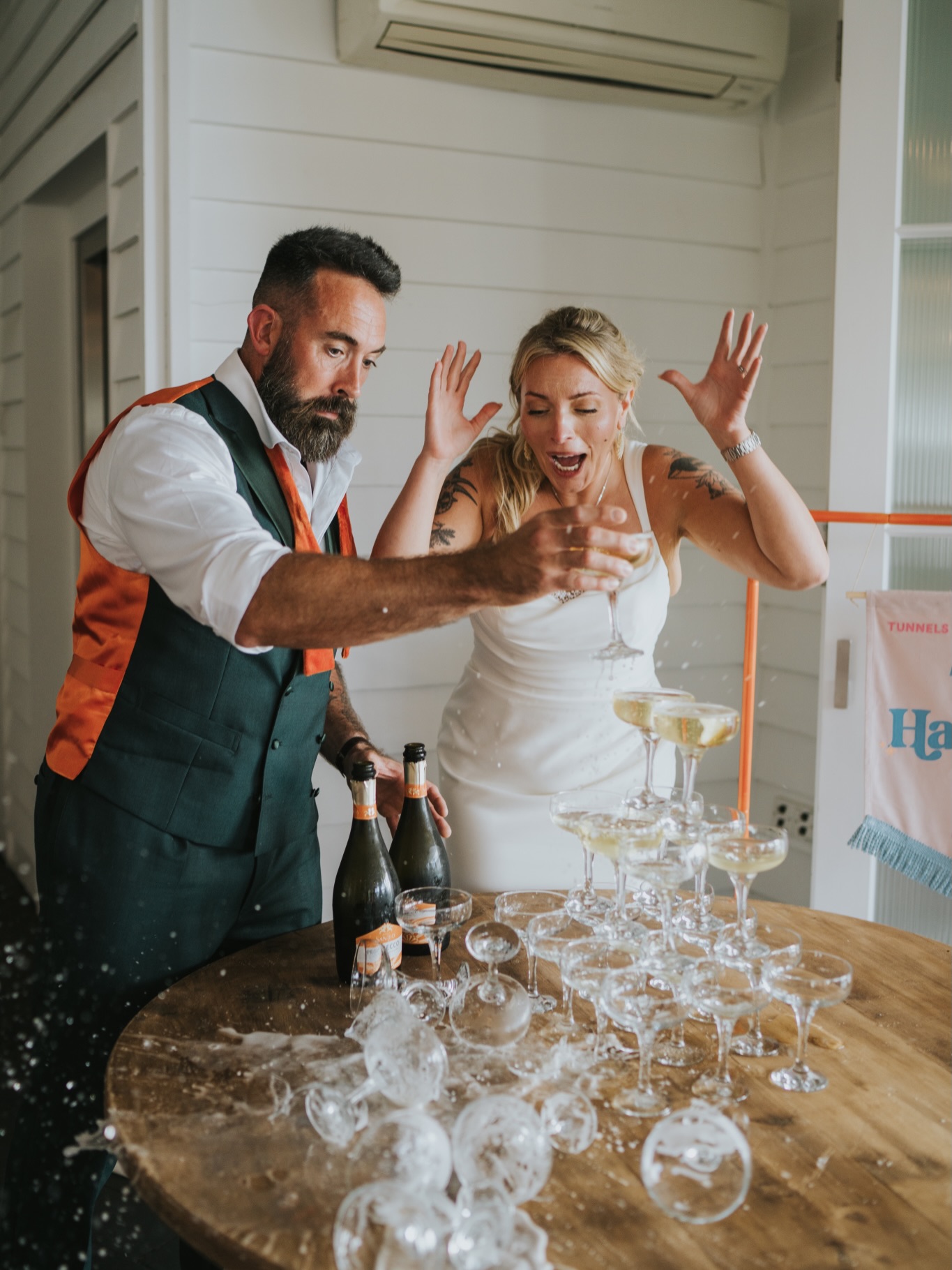 Sometimes the best moments are the ones that don’t go to plan!
Bec and Nathan had a rocky old wedding journey but they got there and celebrated in style @tunnelsbeaches
With the right suppliers in tow even when things go wrong they keep you on the right track…book your vendors with your heart, follow your gut, it knows best!
Perfect pics @graceelizphoto
Florist @field_good_flowers
Styling @evermoreeventstudio
Venue @tunnelsbeaches