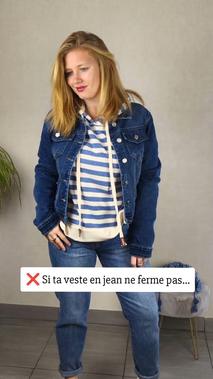 ❌ Une veste en jean doit absolument se fermer ‼️
Pendant des années, on nous a fait croire qu'une veste devait absolument se fermer.
Résultat ⁉️
On force, on serré, on se sent mal... Alors que le problème n'est pas ton corps ⛔
Beaucoup de vestes en jean sont pensées pour être portées ouvertes, afin de structurer la silhouette sans la comprimé 🥰
Et souvent, la magie opère 💫
.
.
💭 Dis moi en commentaire, avant d'acheter une veste en jean, tu essaies de la fermer ?!
.
.
.
#conseilmorphologie #modefemme #confianceensoi #vesteenjean #moderesponsable