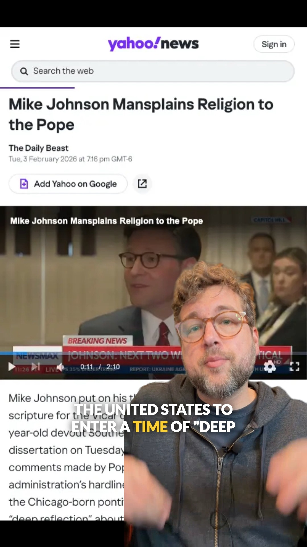 For many of us in the exvangelical and deconstruction space, this moment feels painfully familiar. When biblical history is flattened into proof-texts, scripture becomes a tool for power—often excusing spiritual abuse and propping up Christian nationalism. This is why the separation of church and state matters—to protect people from those who would use religion as a weapon or self-justifying tool. Wrestling with justice and faith means asking harder questions about who benefits, who is harmed, and what kind of God we’re really invoking when order matters more than human lives. #exvangelical #deconstruction #bible #SeparationOfChurchAndState