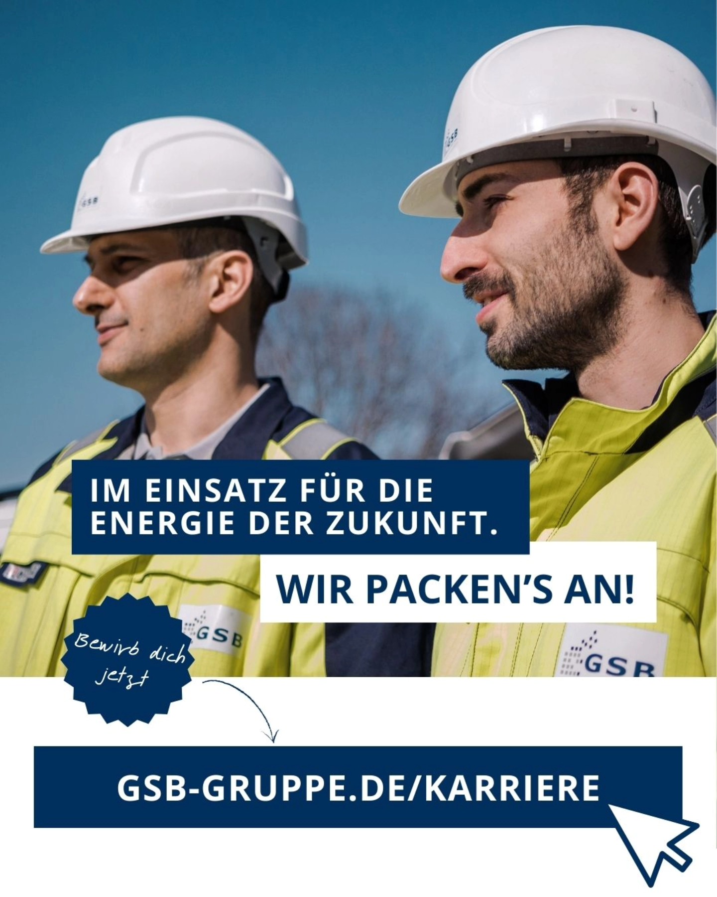 🚀 Wir suchen Verstärkung! Die GSB-Gruppe wächst – und vielleicht mit dir!
👷♀️ Ausbildung, Berufseinstieg oder nächster Karriereschritt? Bei uns findest du spannende Aufgaben, ein starkes Team und Raum für deine persönliche Entwicklung.
🔗 Mehr Infos und alle offenen Stellen findest du auf unserer neuen Karriere-Seite: gsb-gruppe.de/karriere
💡 Wir freuen uns über eure Bewerbungen und motivierte Menschen, die etwas bewegen wollen. Wer weiß – vielleicht bist du genau die Verstärkung, die wir suchen!
#Karriere #GSBGruppe #Energieneugedacht #Jobs #Zukunftgestalten #TeamGSB #elektrotechnik #dualesstudium #ausbildung #rommerskirchen #JobsMitPower #karrierestart