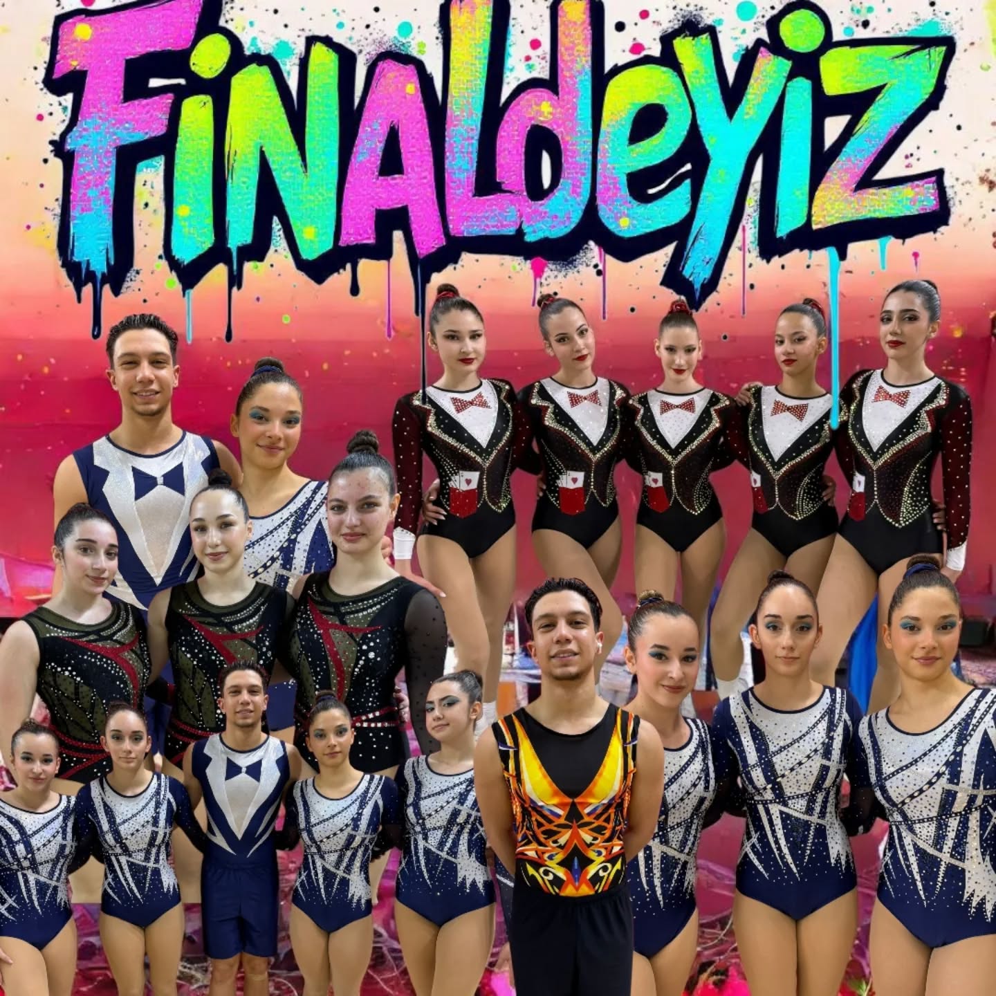 Finaldeyiz 🎉💫💫💫💫💫
Sporcularımızı ve antrenörümüzü tebrik ederiz! Finalde başarılar dileriz.