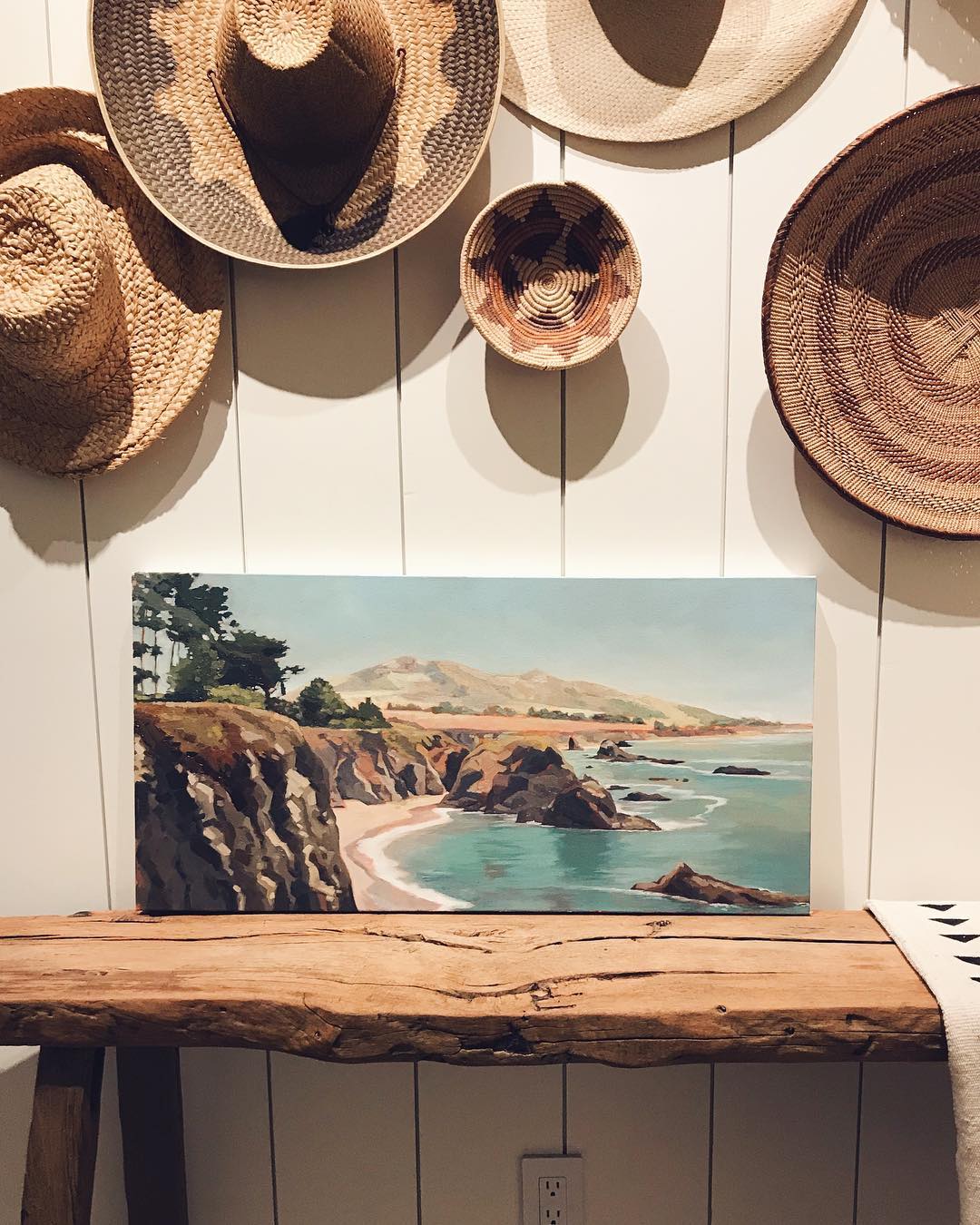 The Wild Sonoma Coast #firstpaintingof2018