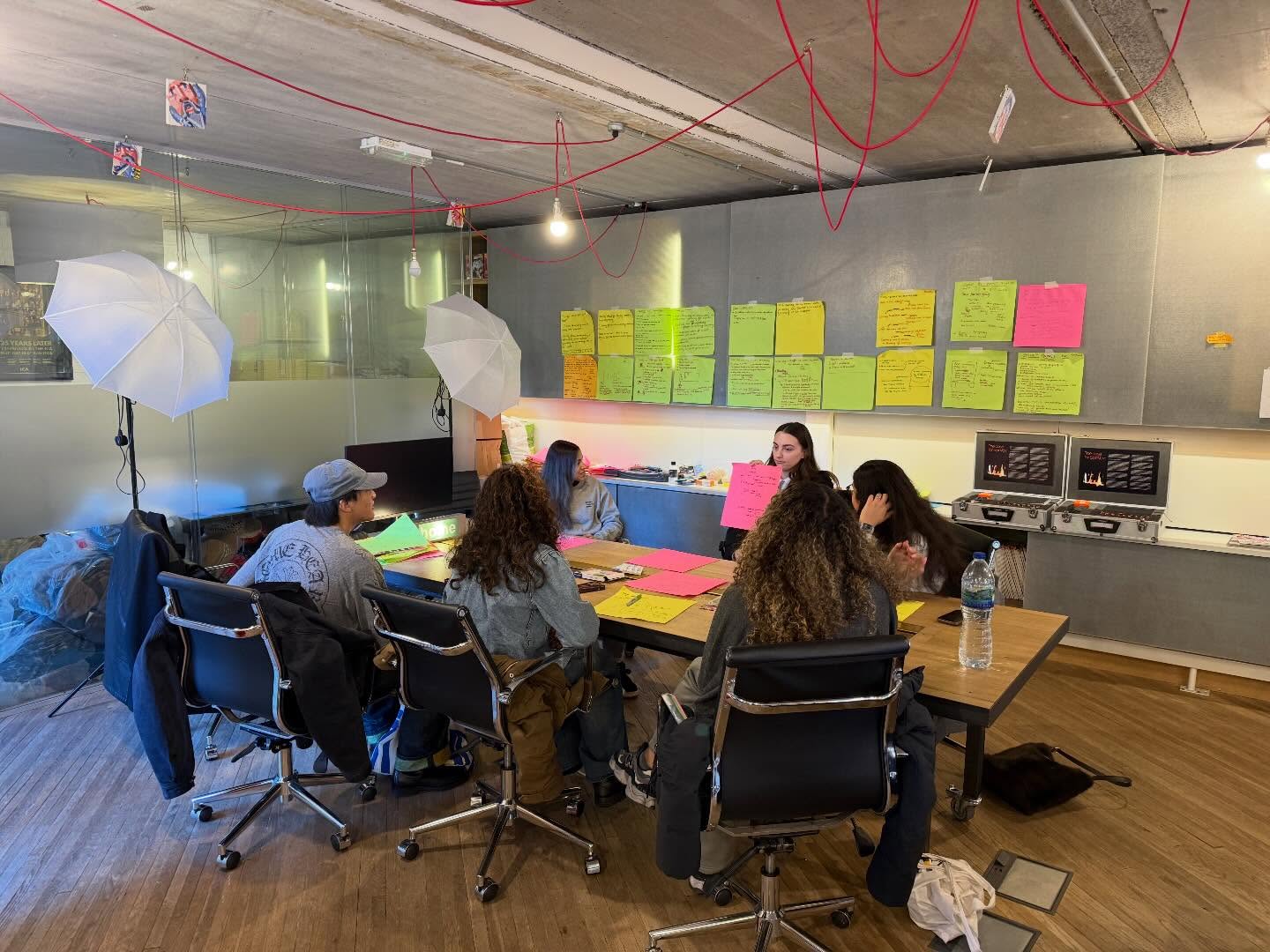 Day 2 for some.
Day 1 for others.
All together working through the starting point of entrepreneurship. And some lost property.
Then meeting an alum to discuss the community we are building.